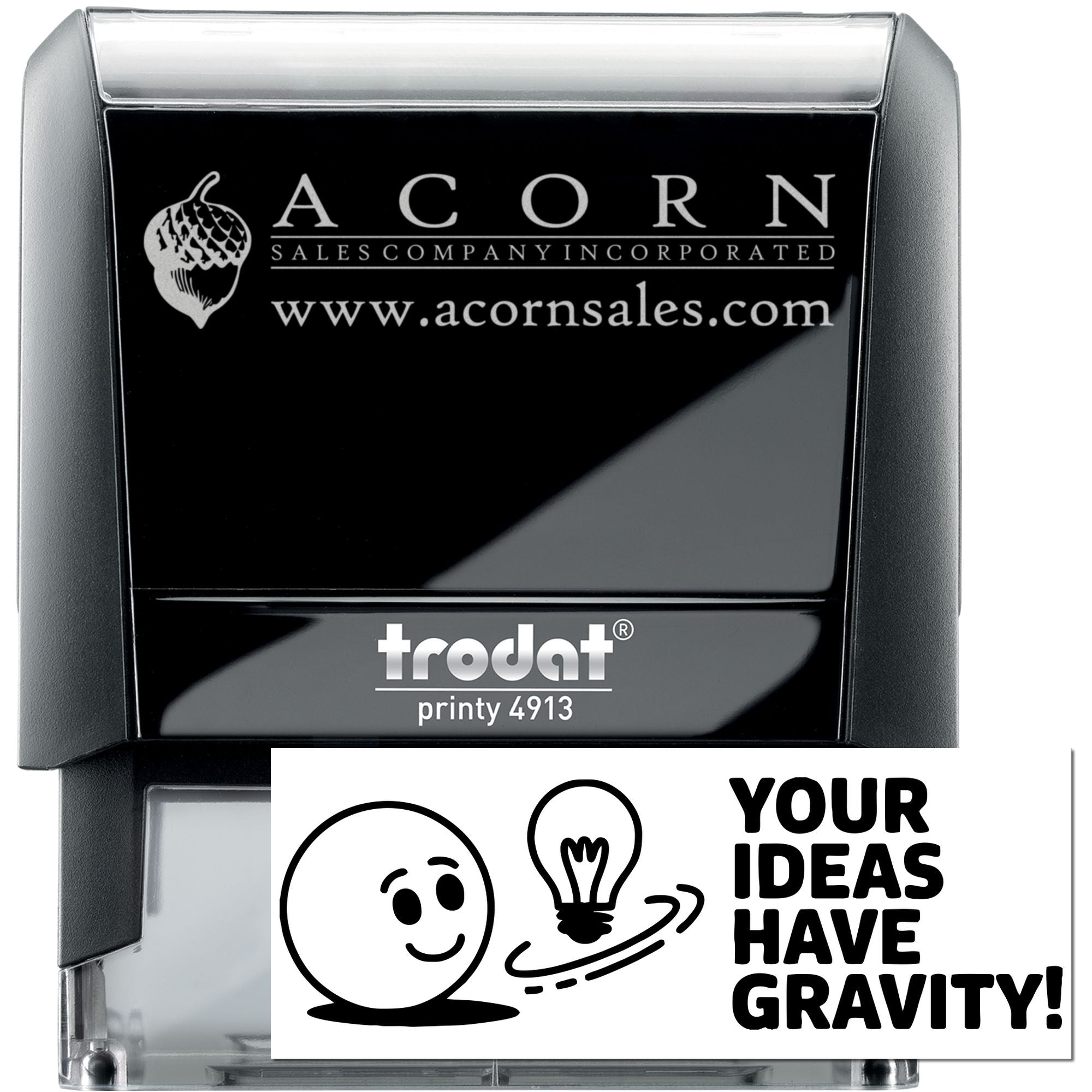 Classroom Feedback Your Ideas Have Gravity Self-Inking Stamp