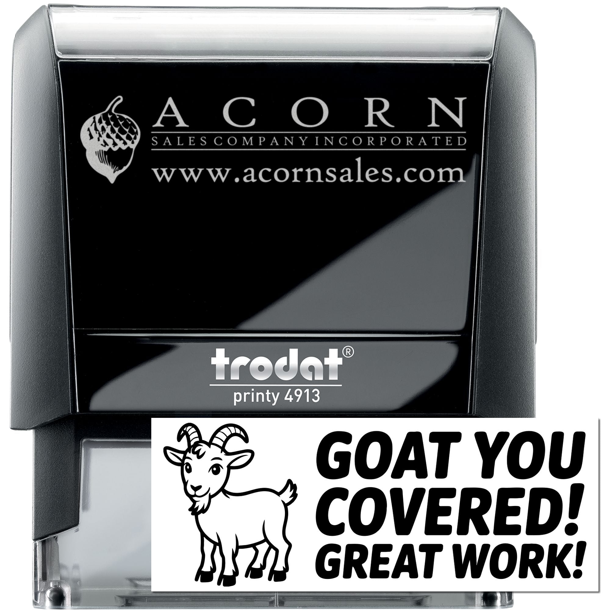 Classroom Feedback Great Work Self-Inking Stamp