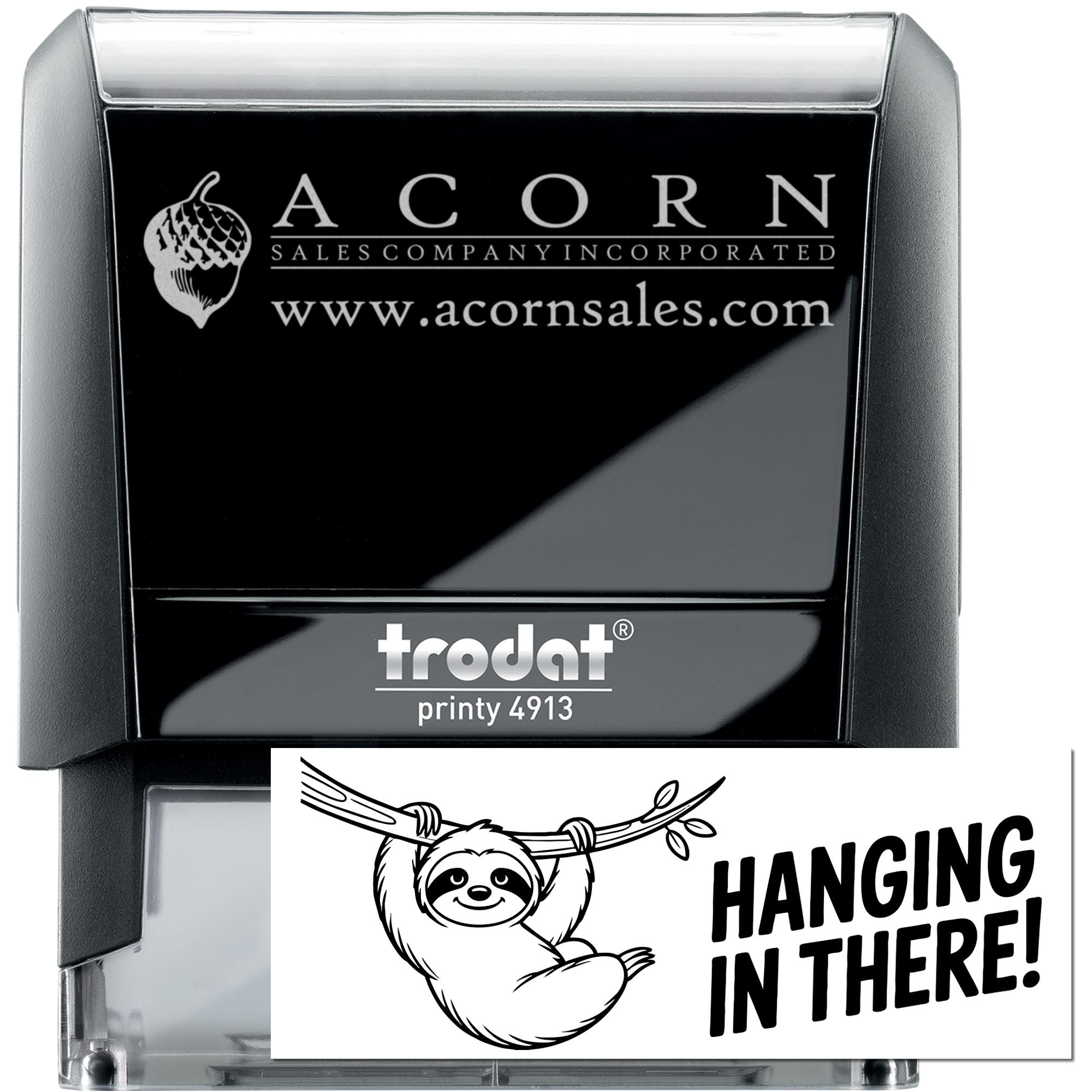 Student Work Hanging In There Self-Inking Stamp