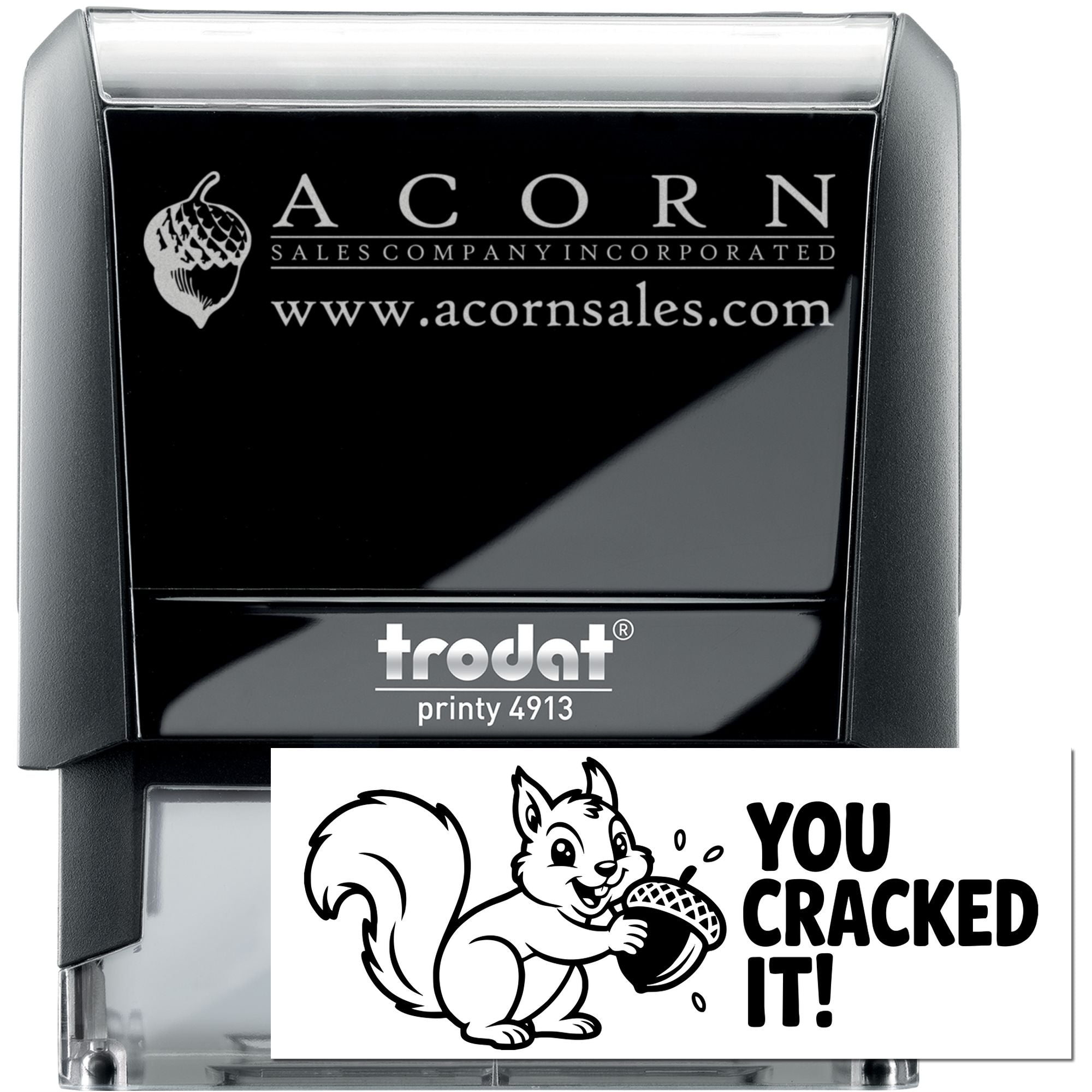 Classroom Feedback You Cracked It Self-Inking Stamp