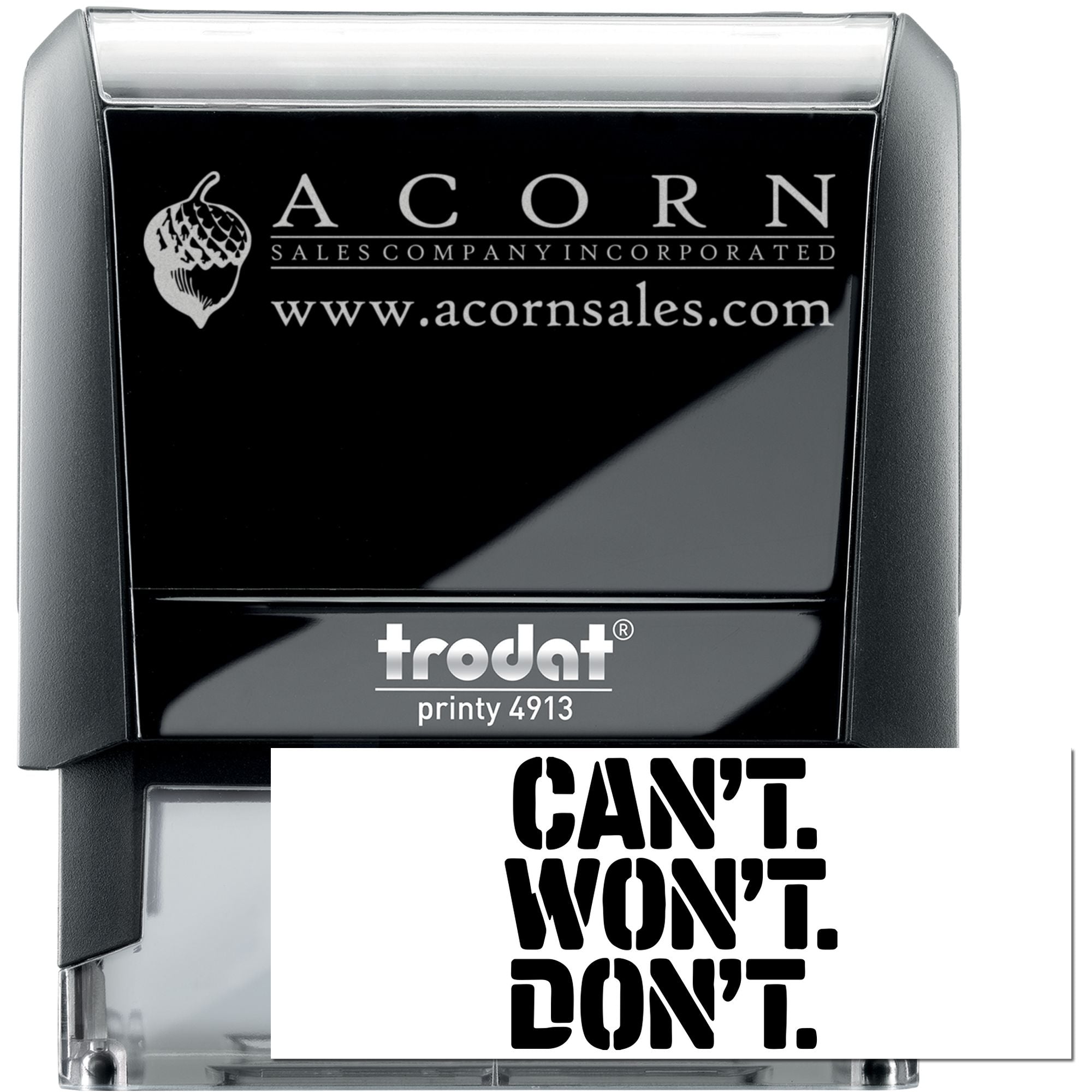 Can Will Do Sassy Self-Inking Stamp