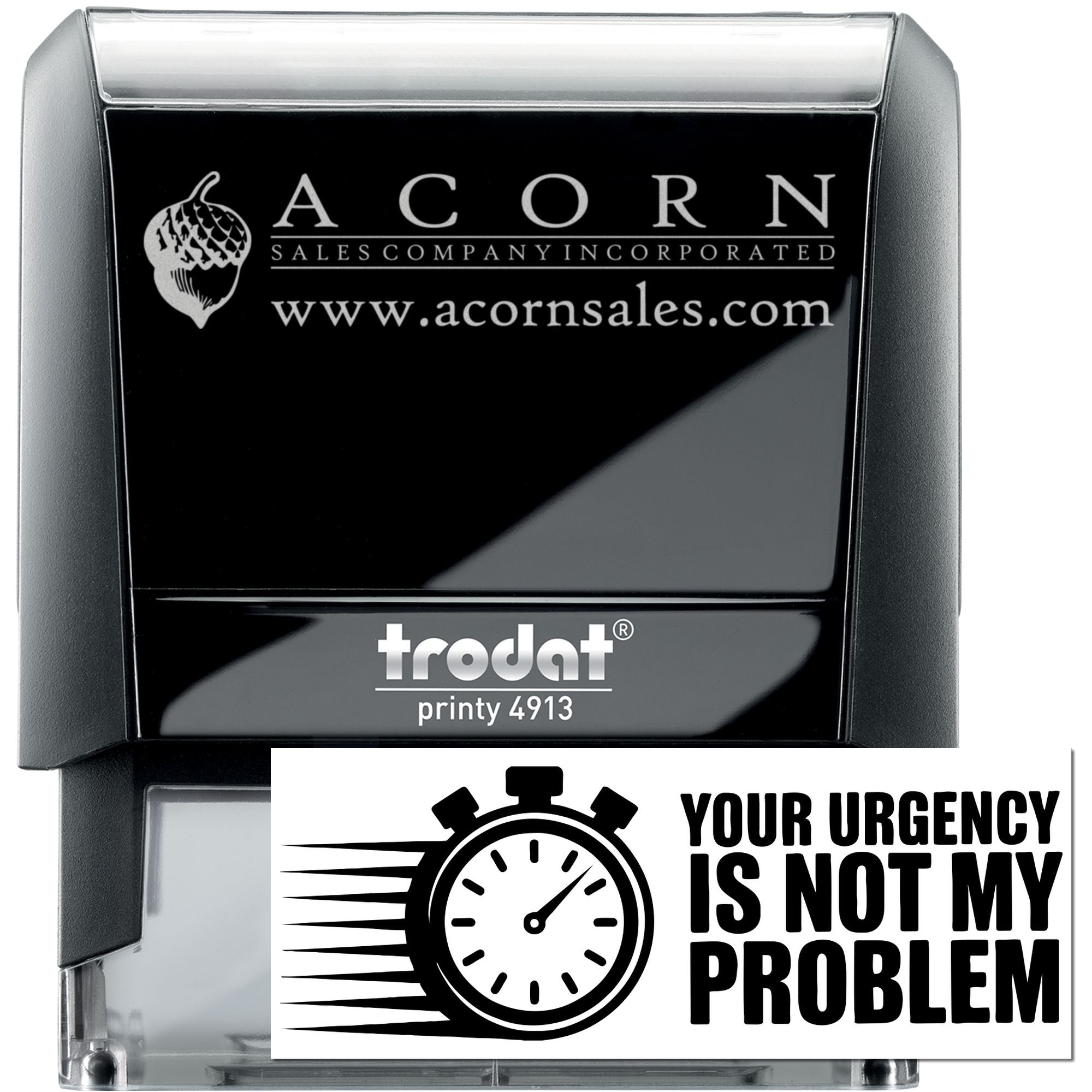 Unbothered Timekeeper Club Witty Self-Inking Stamp