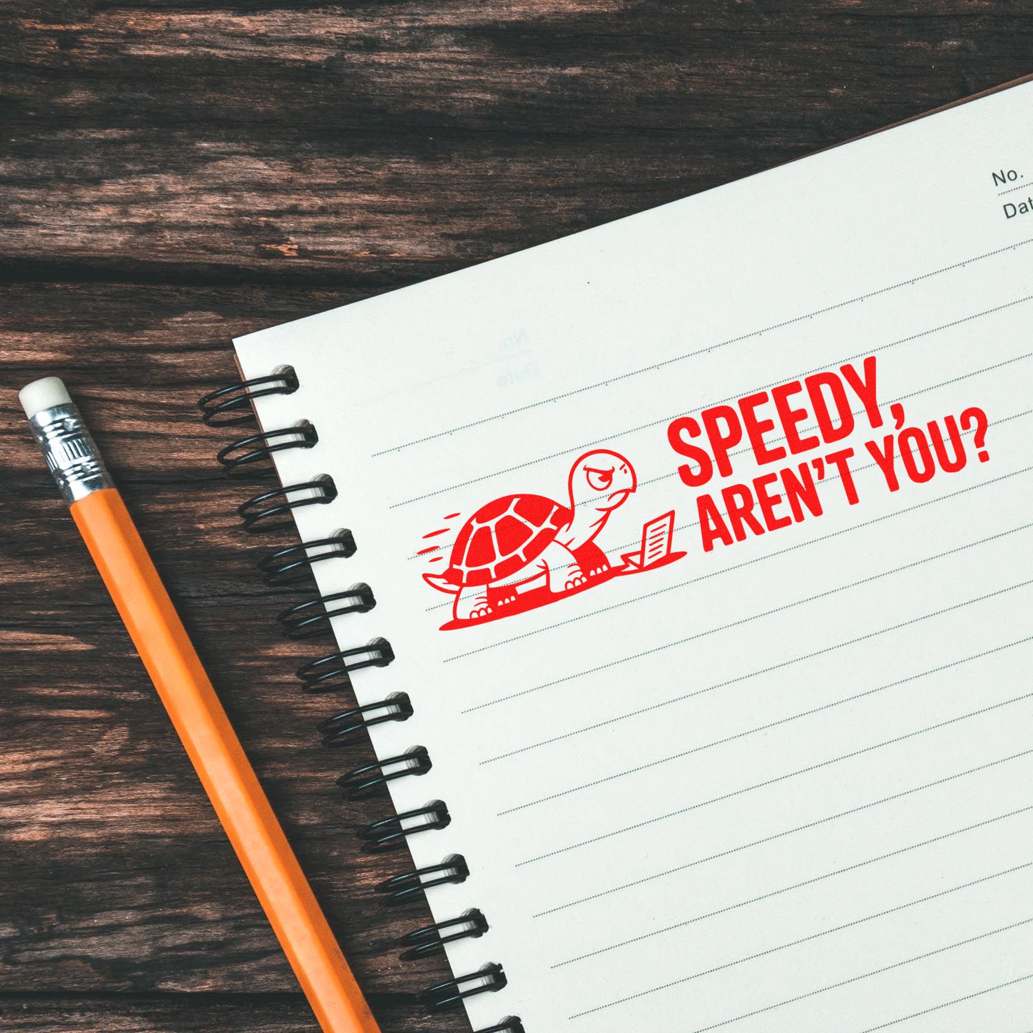 Speedy Shell Solutions Snarky Self-Inking Stamp