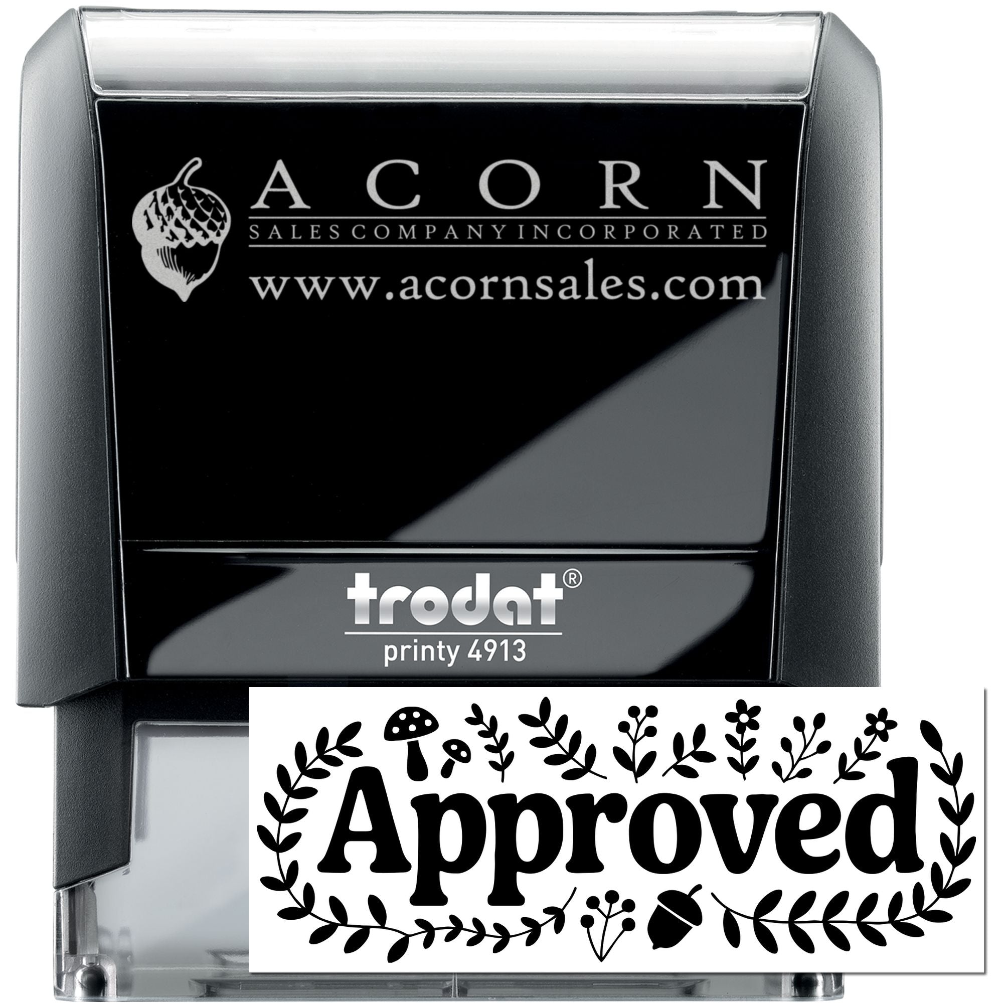 Woodland Approved Seal Self-Inking Stamp