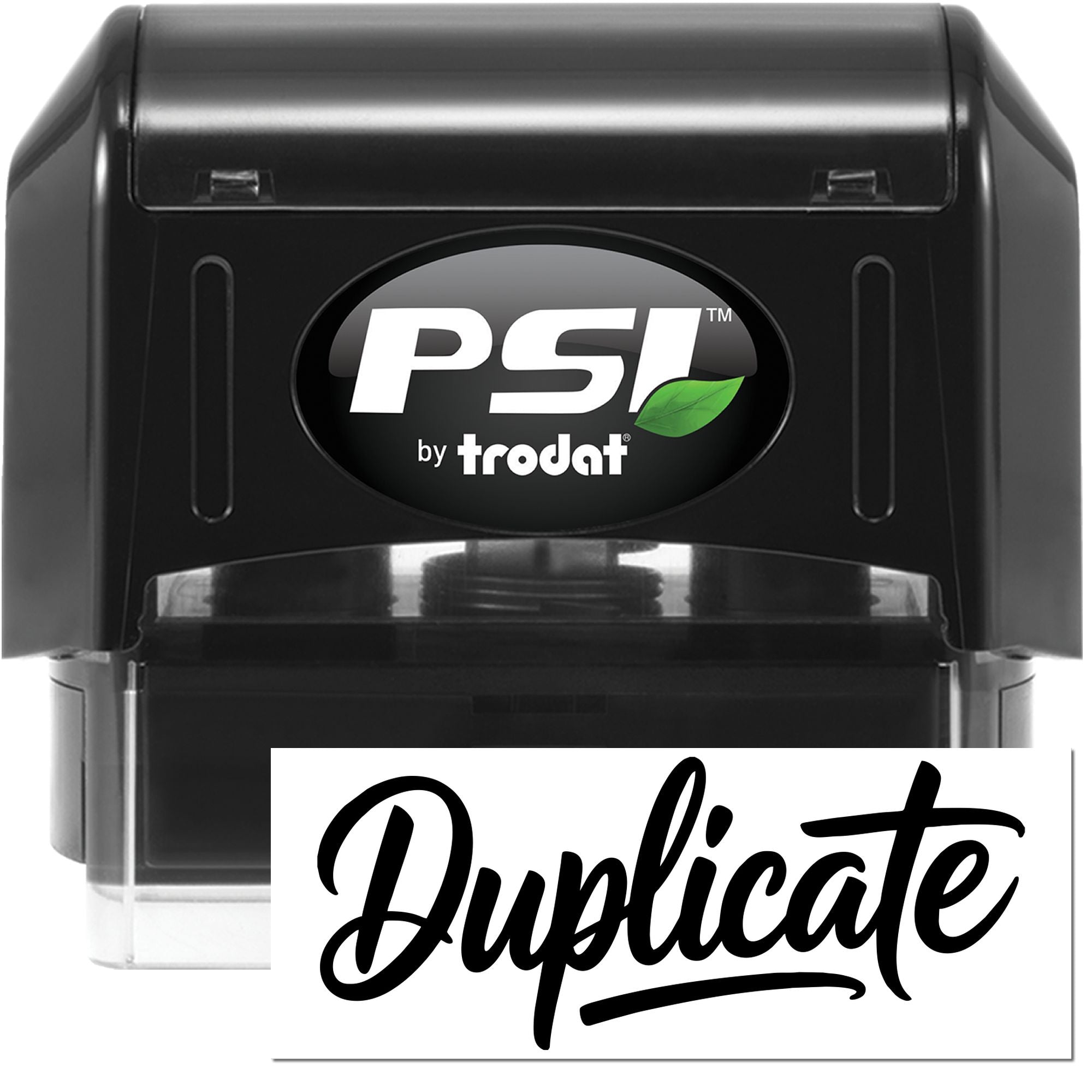 Handwritten Duplicate PSI Pre-Inked Stamp For Documents