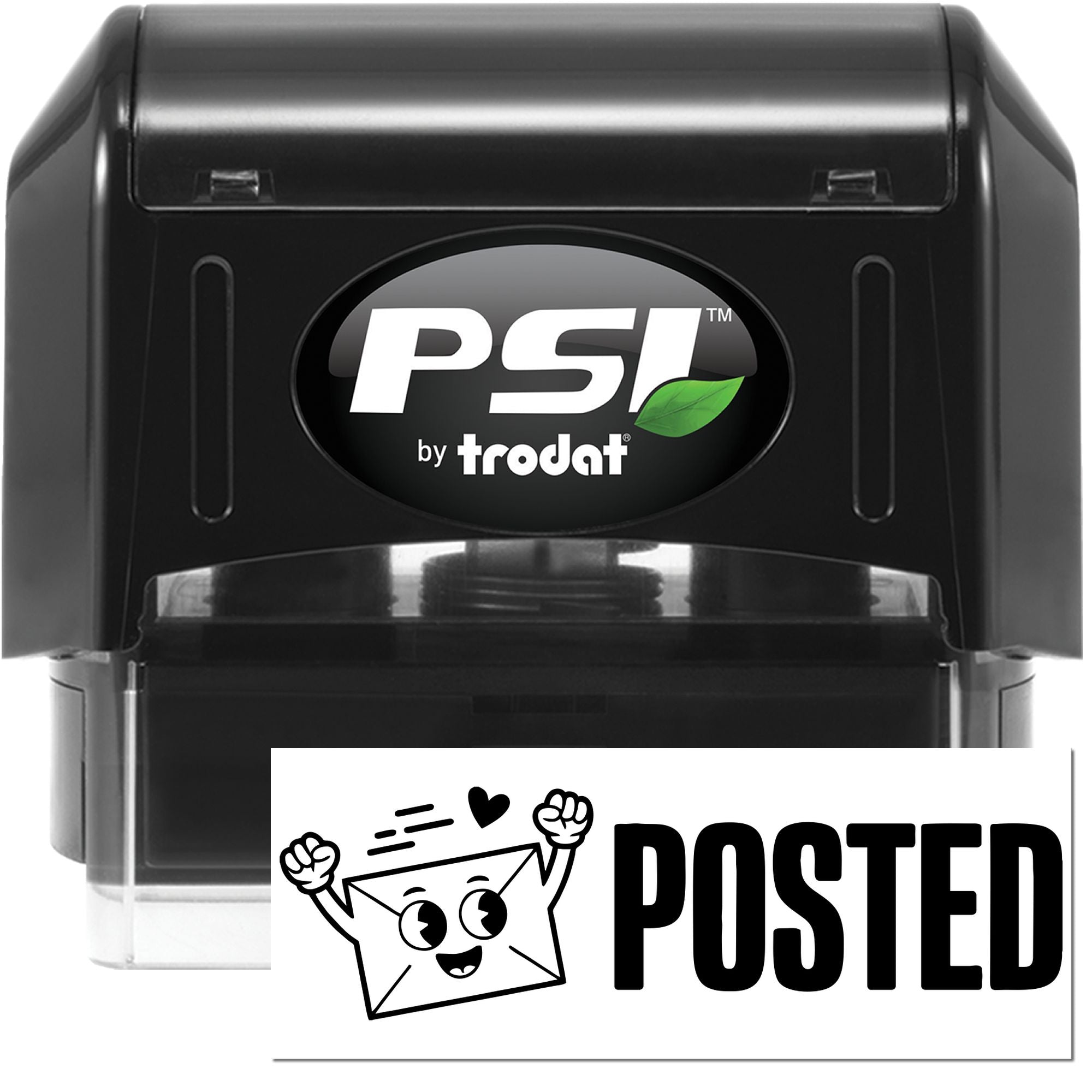 Adorable Posted Business PSI Pre-Inked Stamp