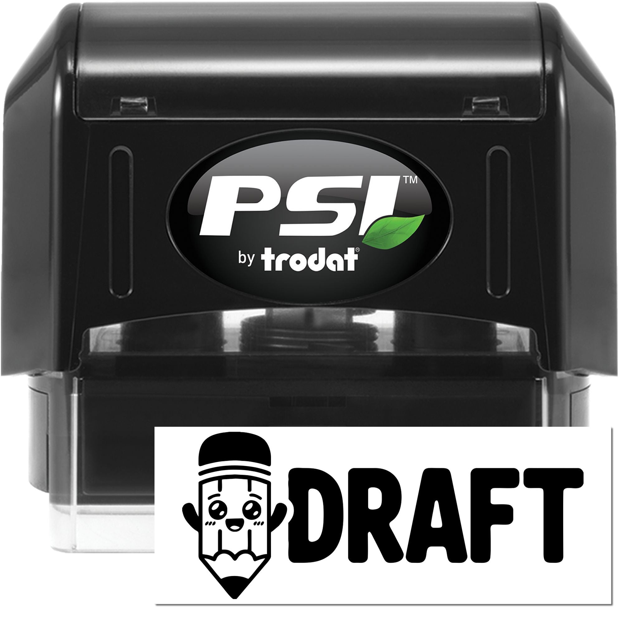 Adorable Draft Office PSI Pre-Inked Stamp For Records