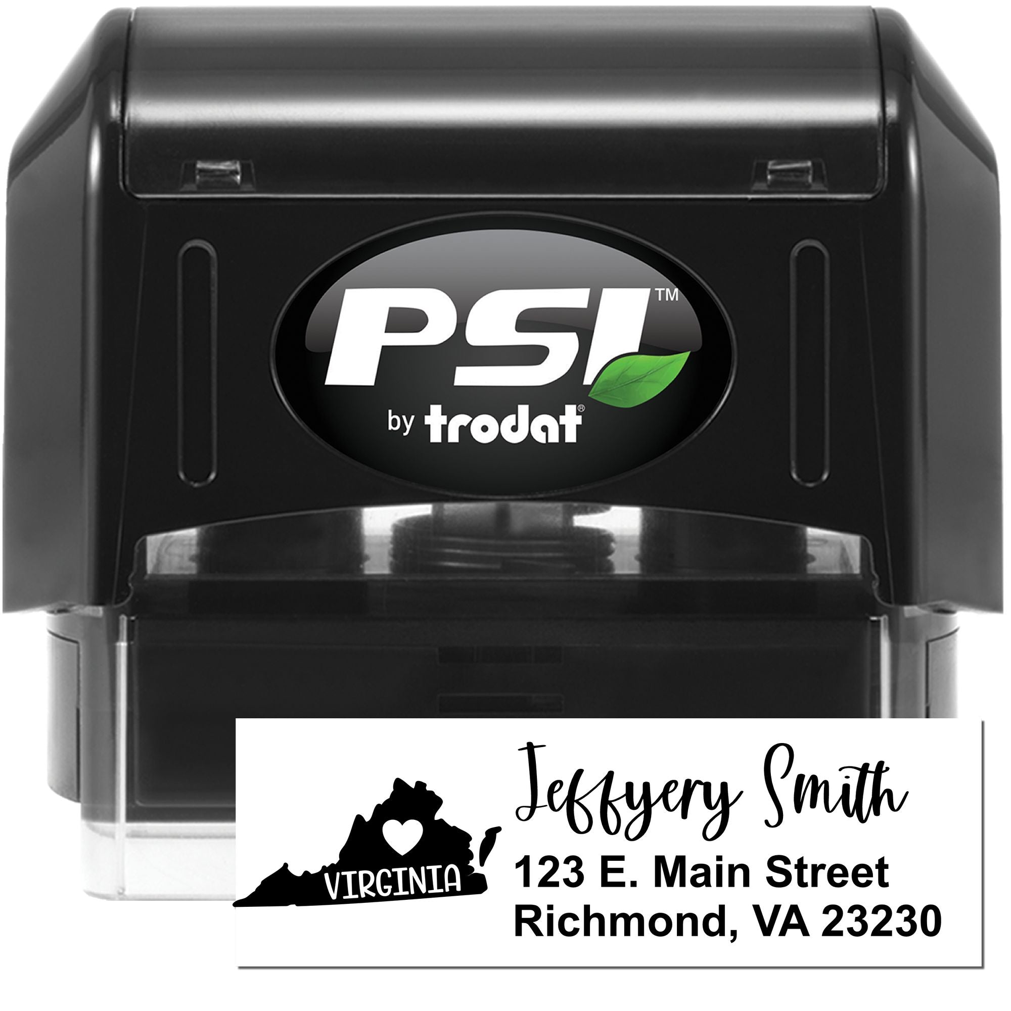 Virginia Love Custom Address Pre-Inked Stamp