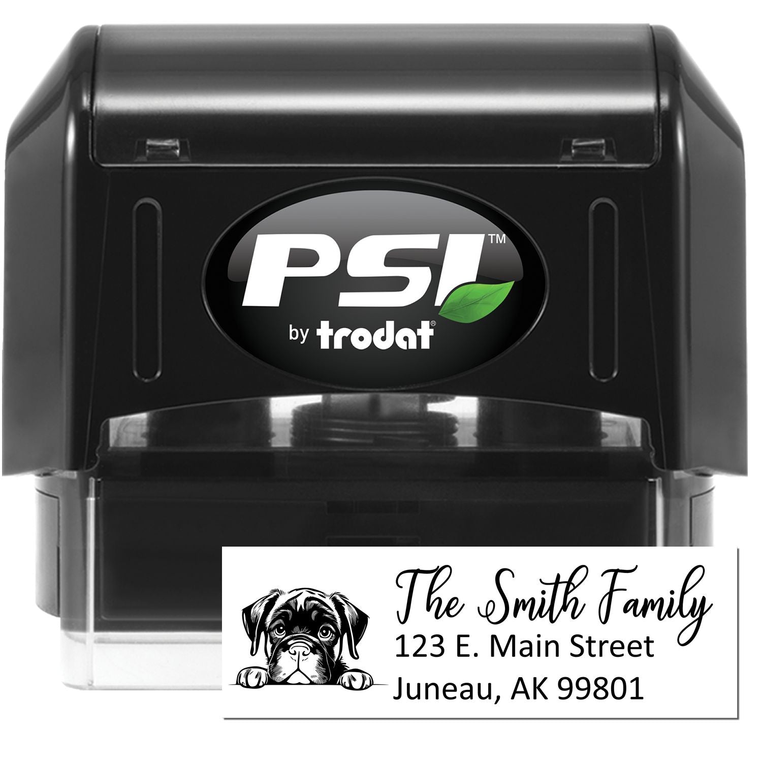 Cane Corso Custom Address Pre-Inked Stamp