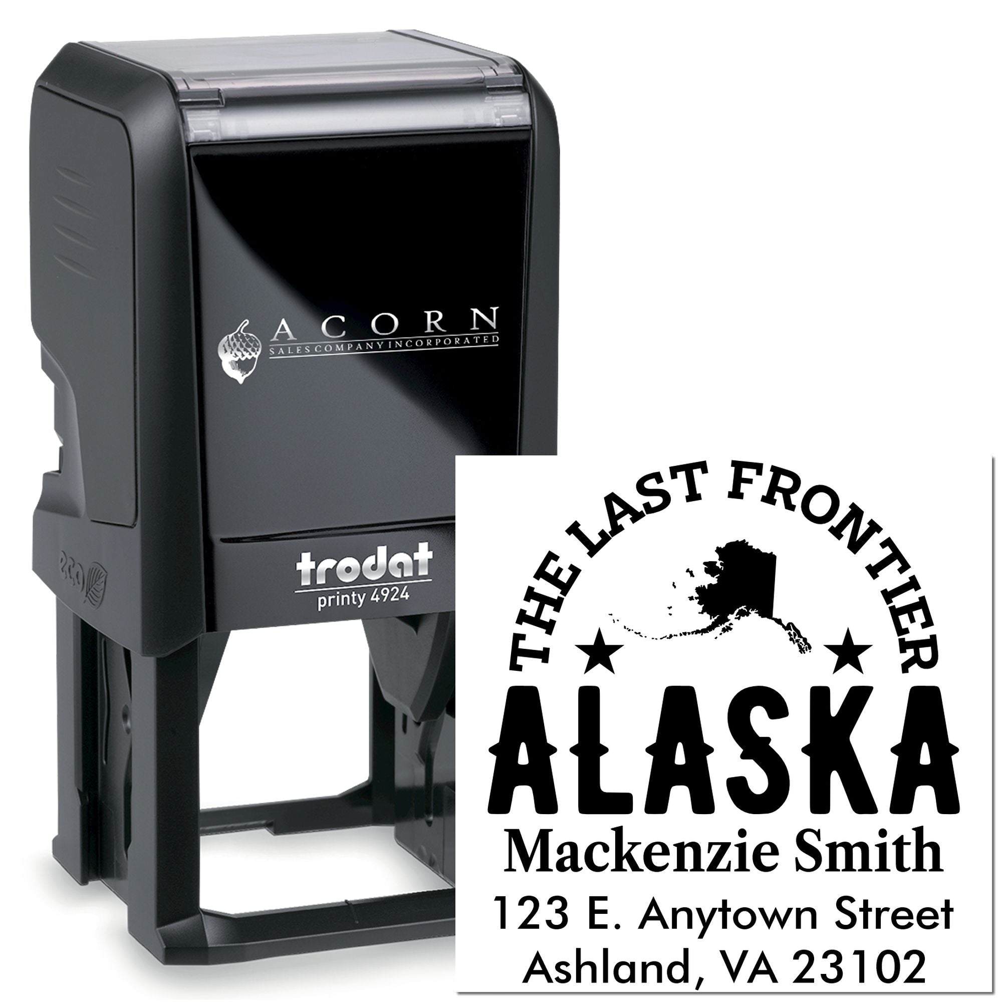 Self-Inking Alaska State Return for Envelopes Stamp Custom-Made