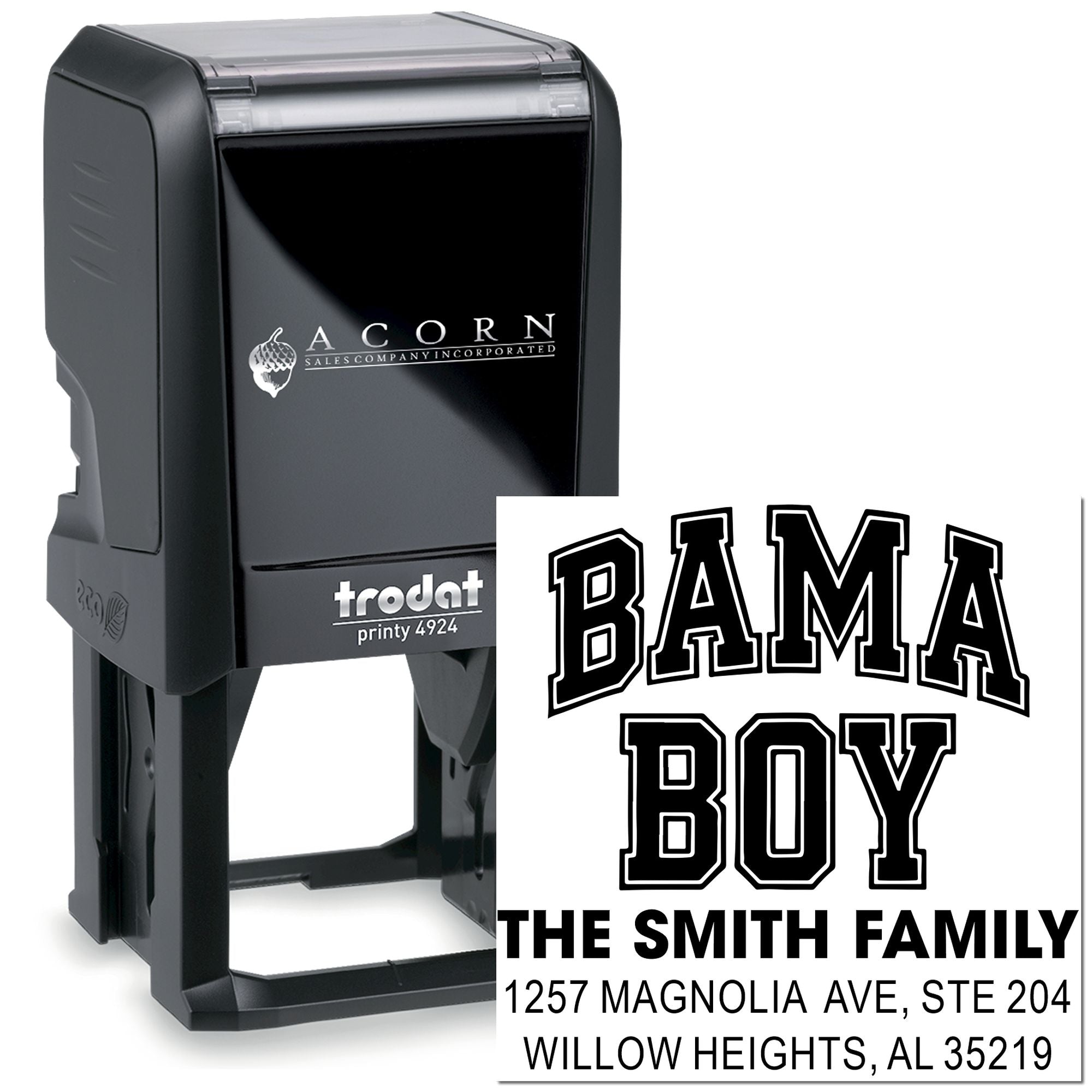 Bama Boy Bold Self-Inking Stamp