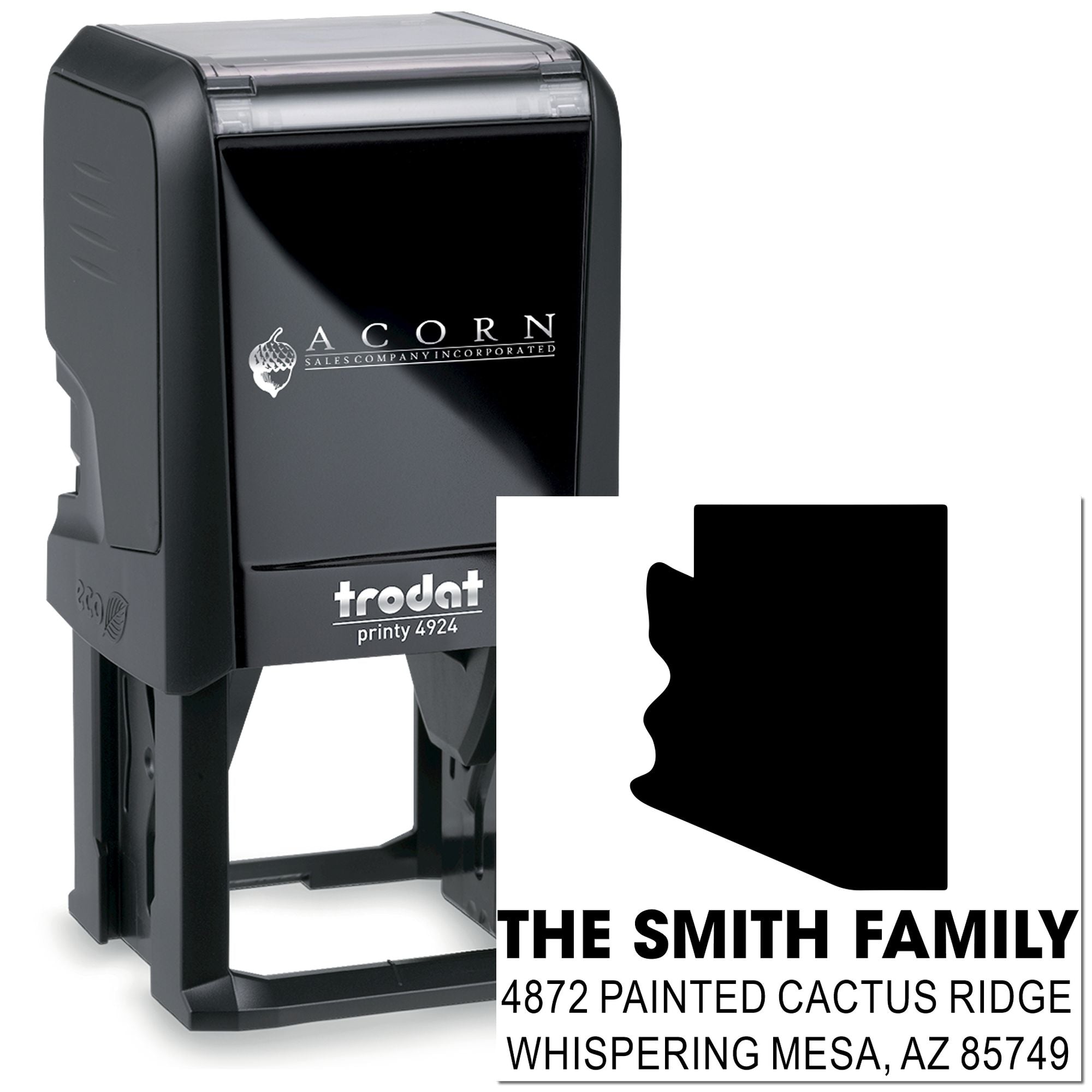 Arizona Silhouette Charm Self-Inking Stamp