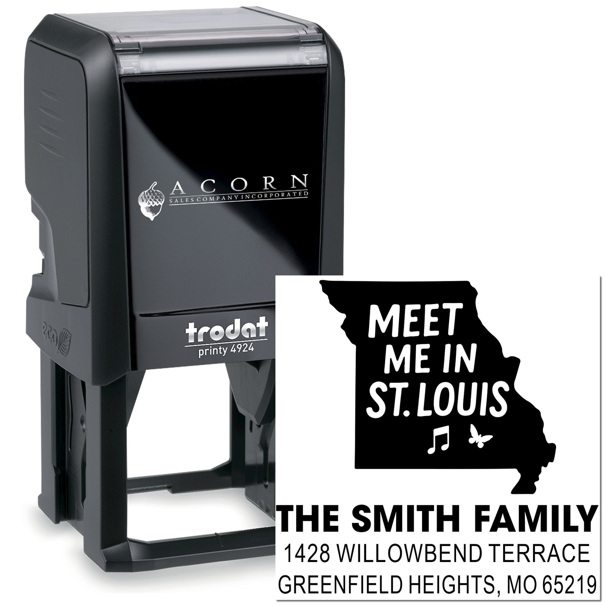 St. Louis Charm Self-Inking Stamp