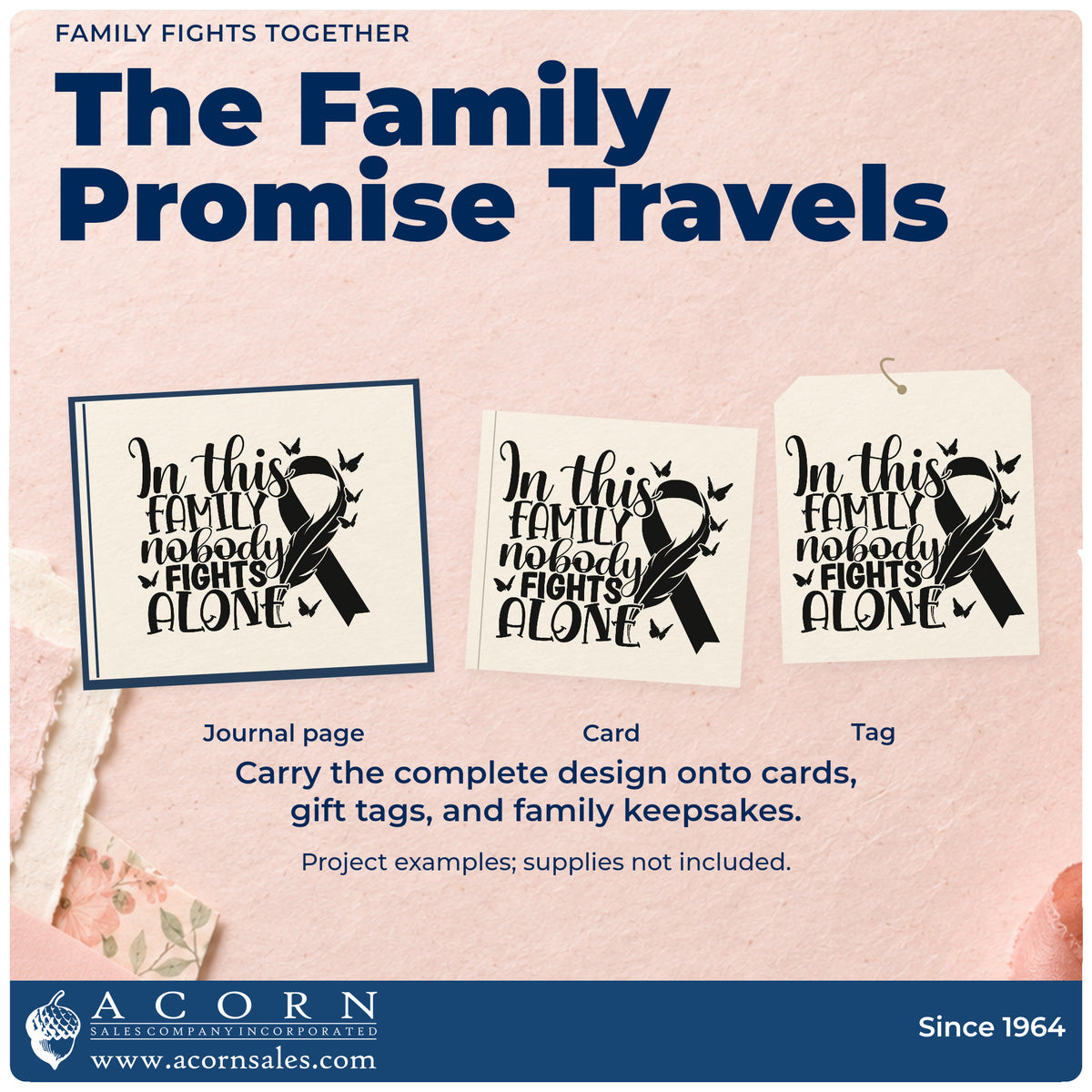 More project ideas and possibilities using the Family Fights Together Rubber Stamp – Duo Hand.