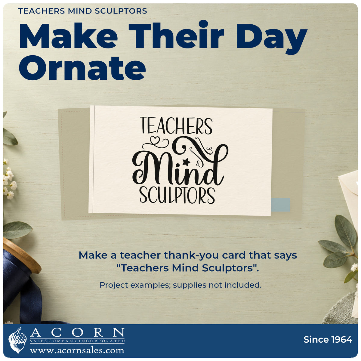 A finished handmade project stamped with the Teachers Mind Sculptors Premium Wooden Stamp – Vintage Pro, ideal for clay piece tags.