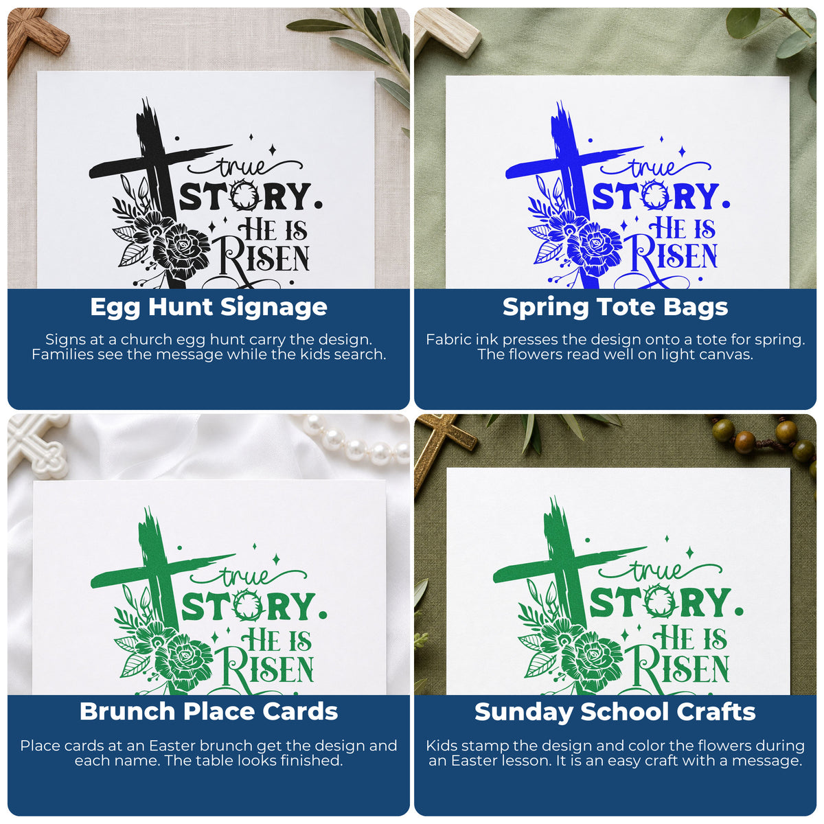 Faith-based rubber stamp ideas for gift tags, scripture mail art, Christian planners, and Sunday school crafts.
