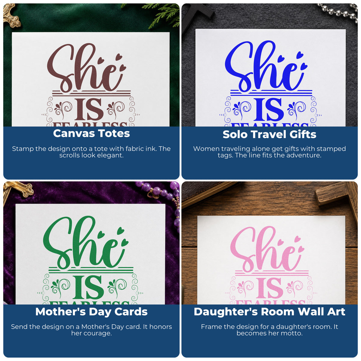 Faith-themed rubber stamp ideas for gift tags, mail art, planners, and Sunday school crafts with Bible verse designs.