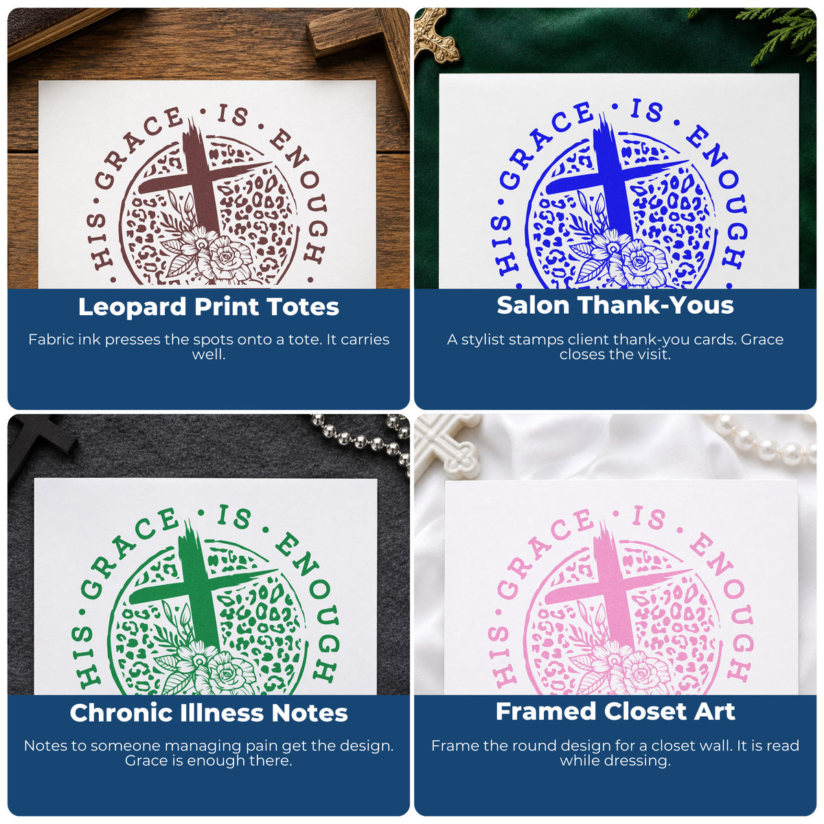 Christian rubber stamp ideas for gift tags, faith mail art, planners, and Sunday school crafts with scripture-themed designs.
