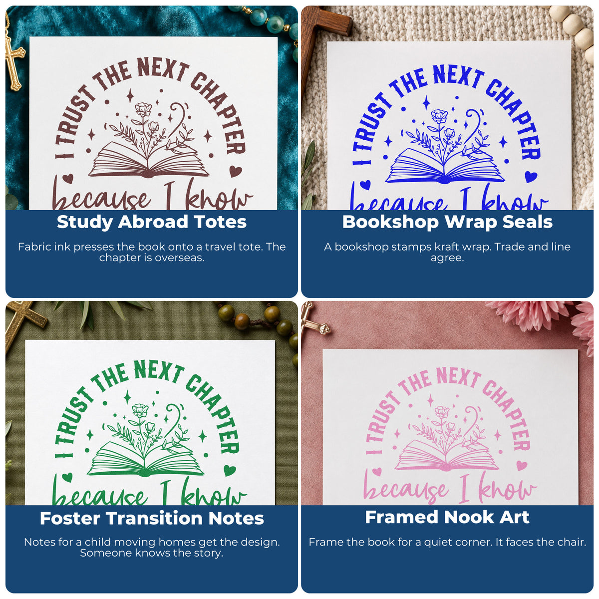 Christian rubber stamp project ideas for gift tags, faith mail art, planners, and Sunday school crafts with Bible verse designs.