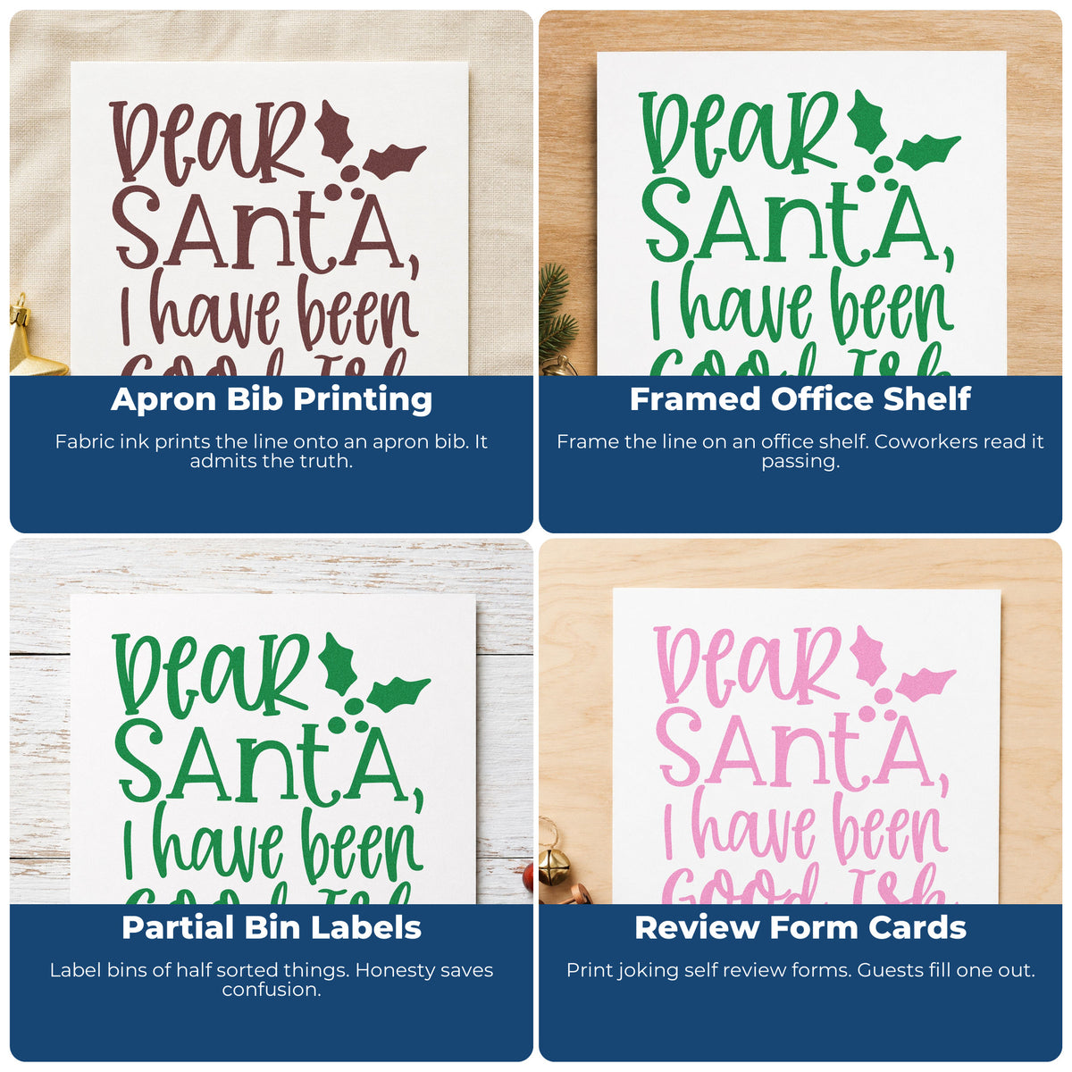 Christmas rubber stamp designs for envelope decoration, cookie exchange labels, scrapbooks, and DIY candle labels.