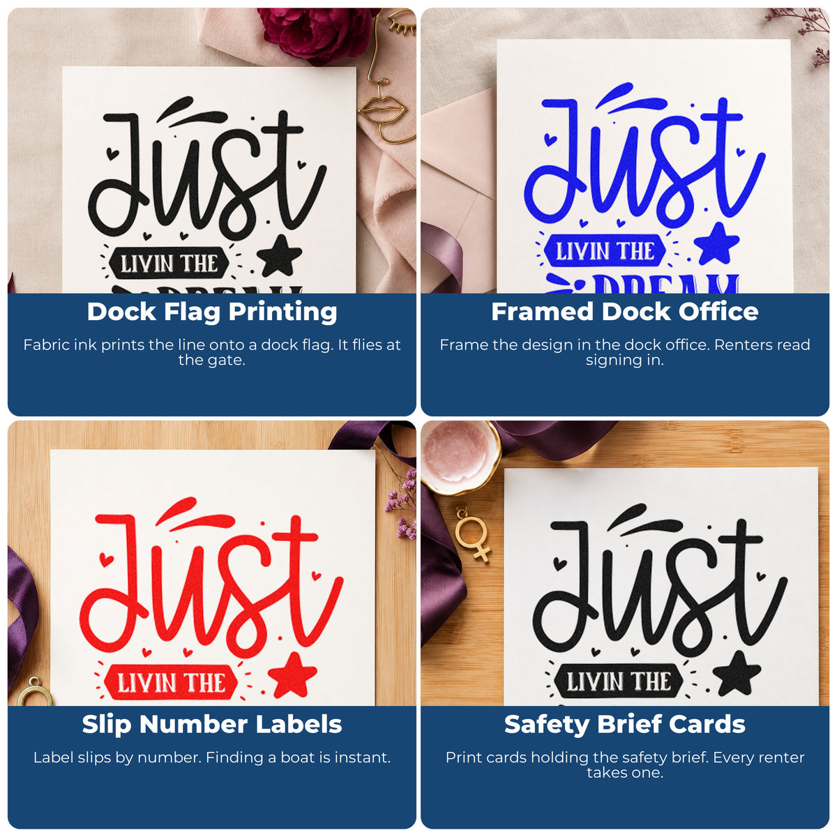 Motivational rubber stamps for habit trackers, vision boards, sticky notes, and planners with uplifting quotes.