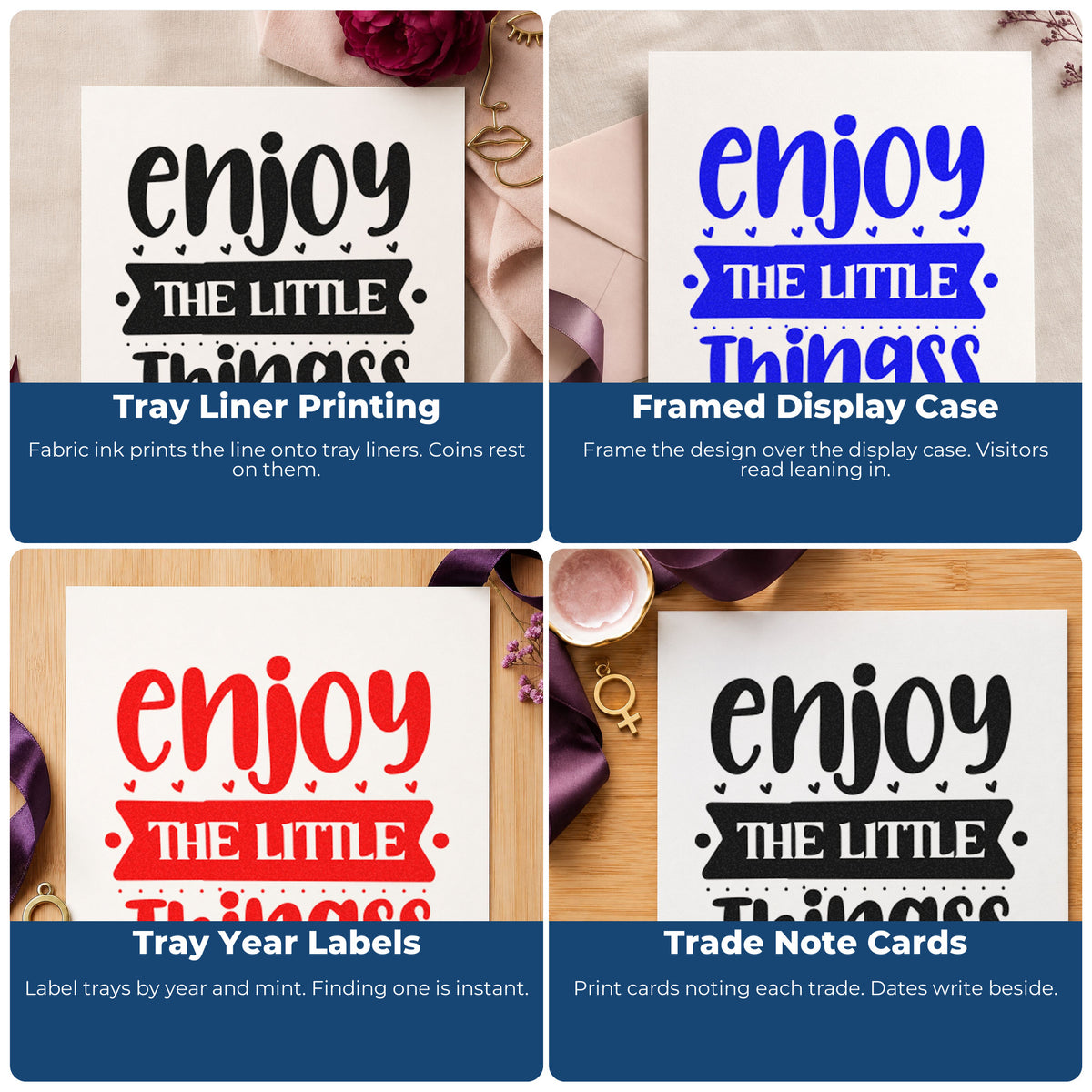 Motivational rubber stamps for habit trackers, vision boards, sticky notes and planners to inspire daily encouragement.