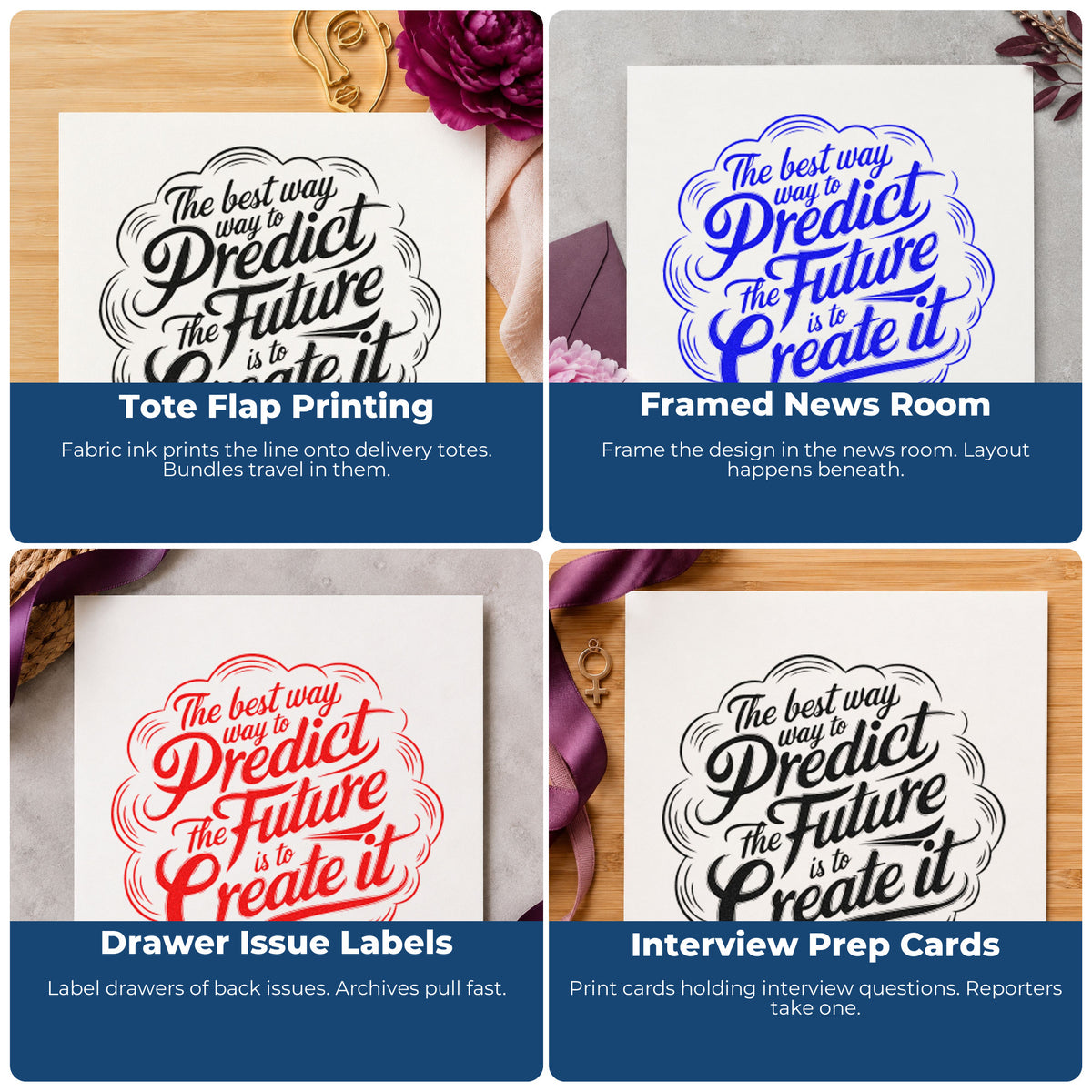 Motivational rubber stamps for habit trackers, vision boards, planners, and sticky notes to inspire daily goals.