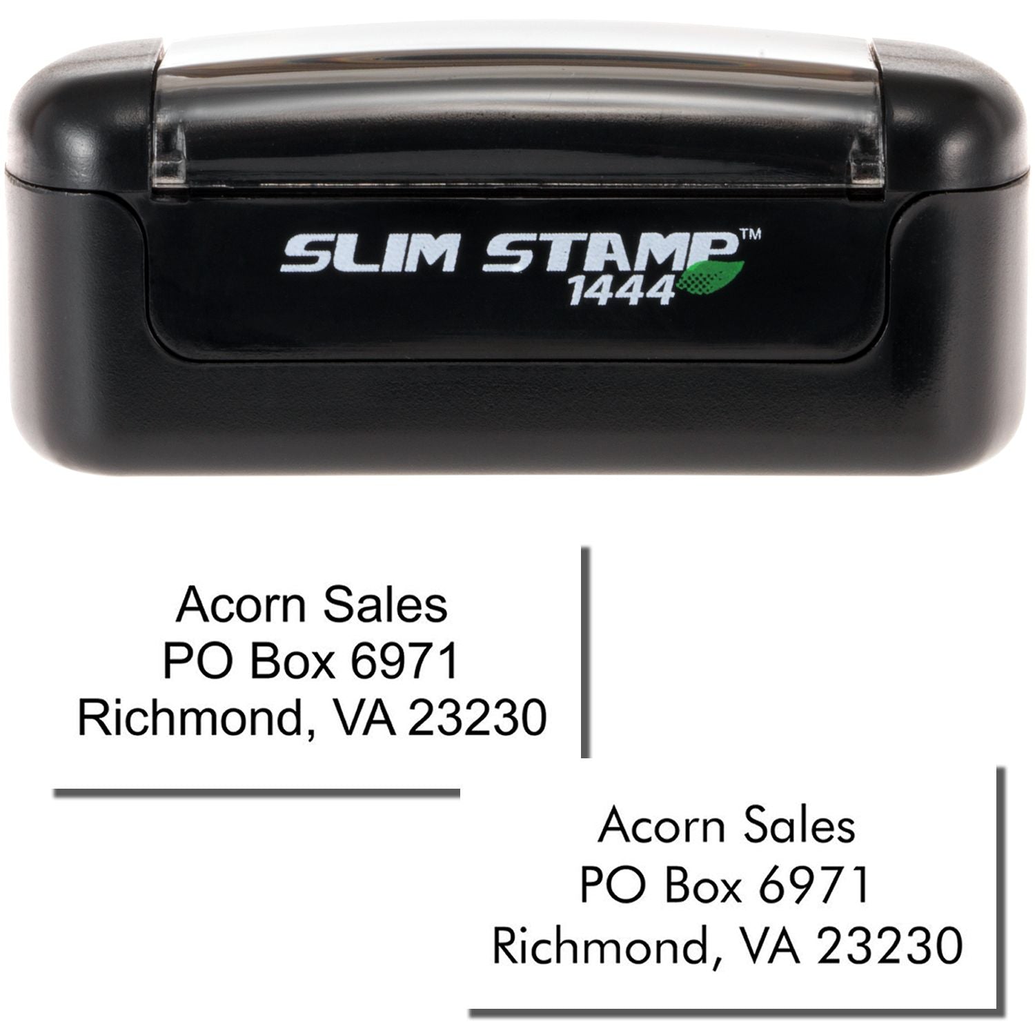 3 Line Slim Address Stamp Main Image