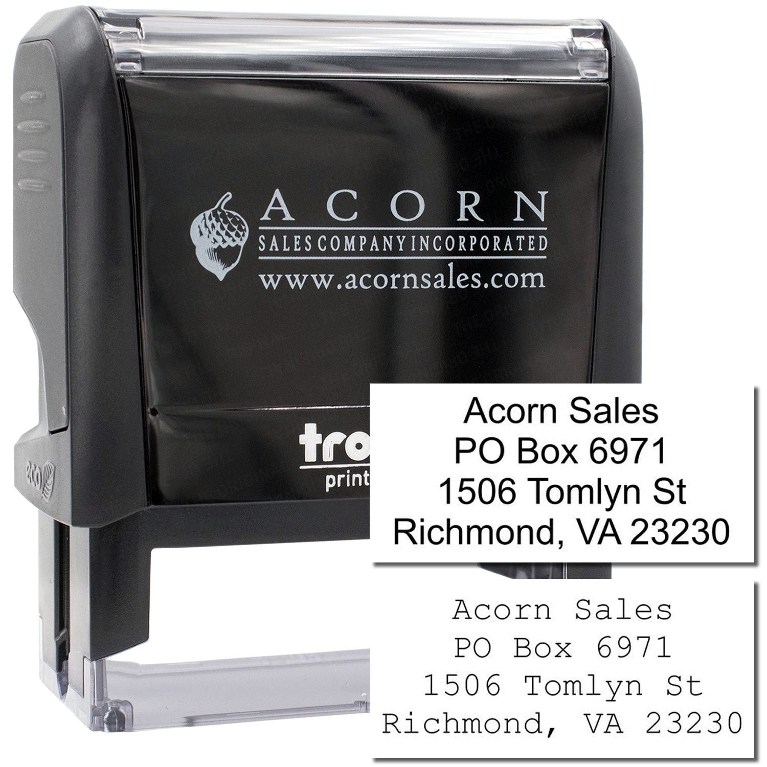 4 Line Self Inking Address Stamp Main Image