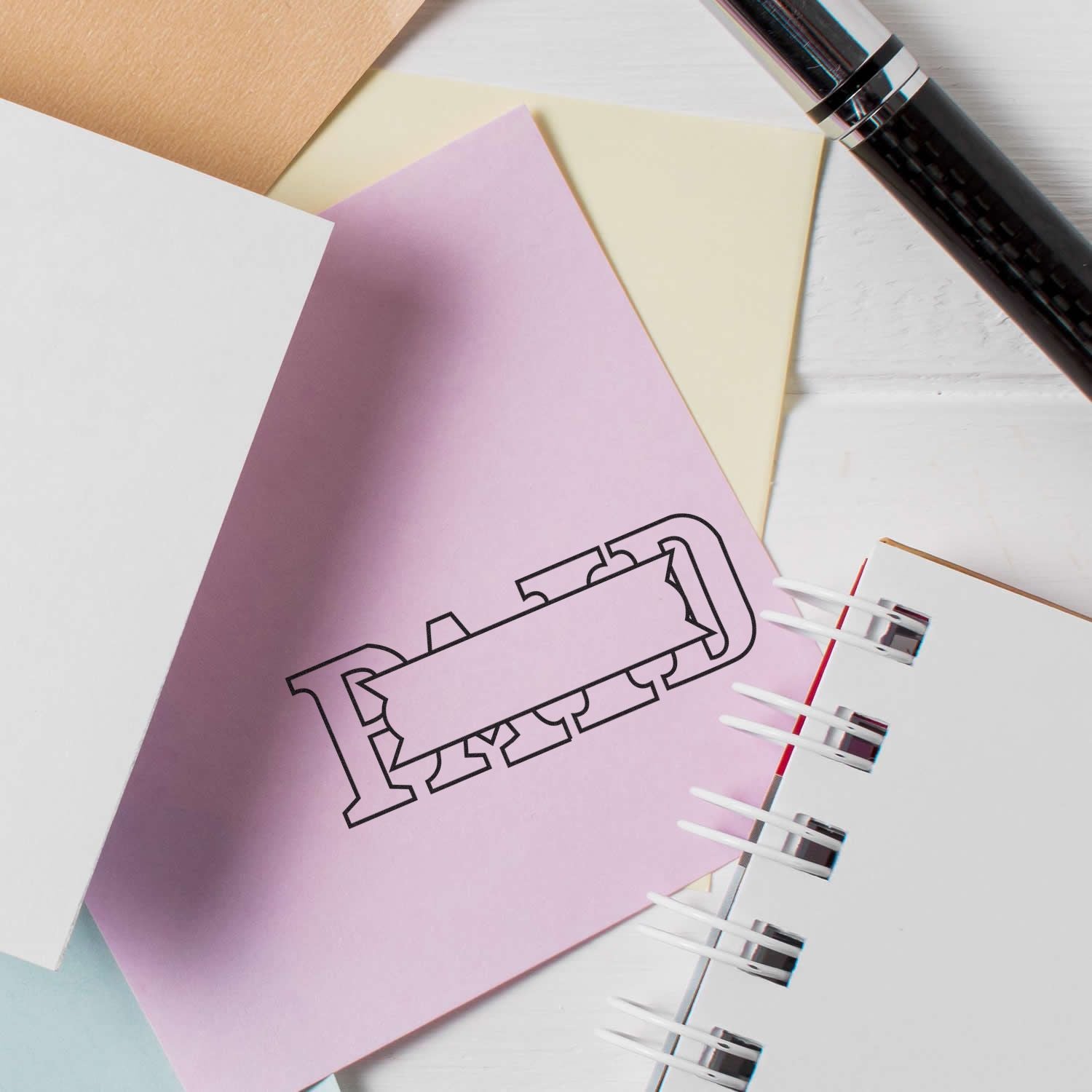Architecture design sketch on colorful notebooks with pen and binding rings, illustrating blueprint planning and creative engineering ideas.