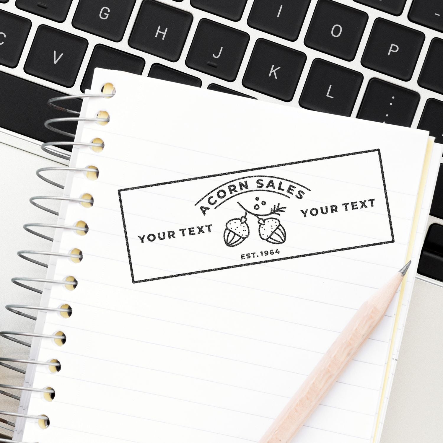 Acorn Custom Stamp 9012 Example