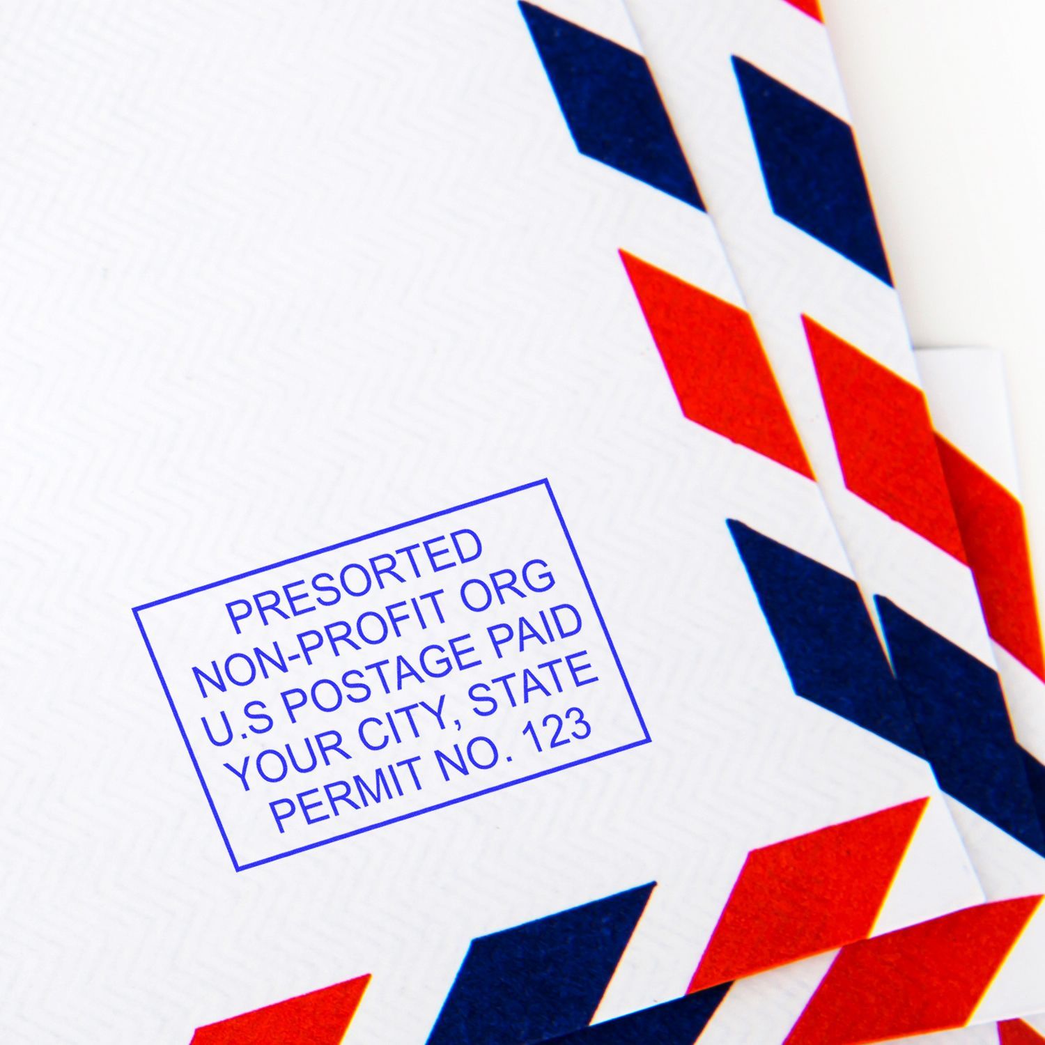 Bulk Rate Mail Hand Stamp Br Reg In Use 2