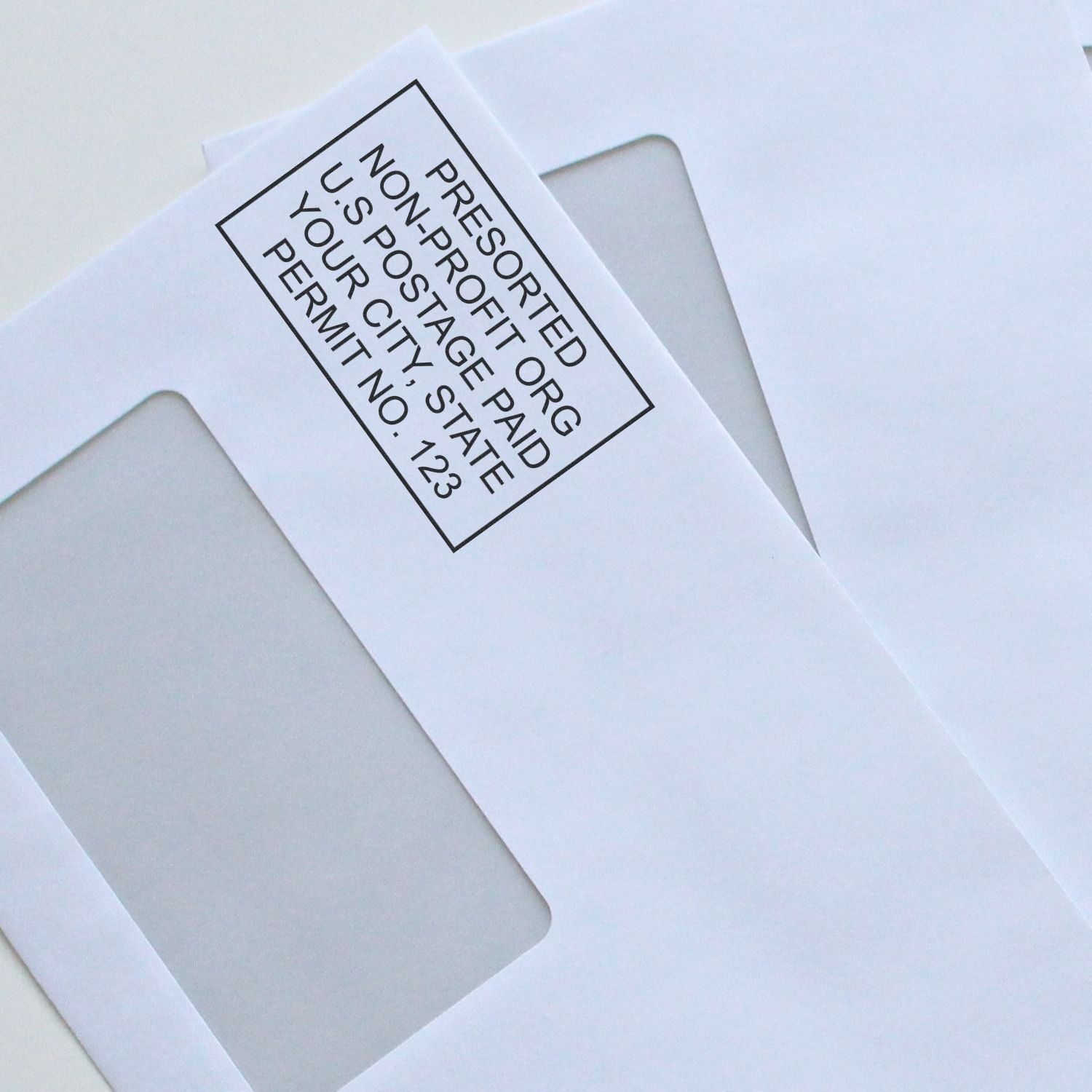 Bulk Rate Mail Hand Stamp Br Reg In Use 5