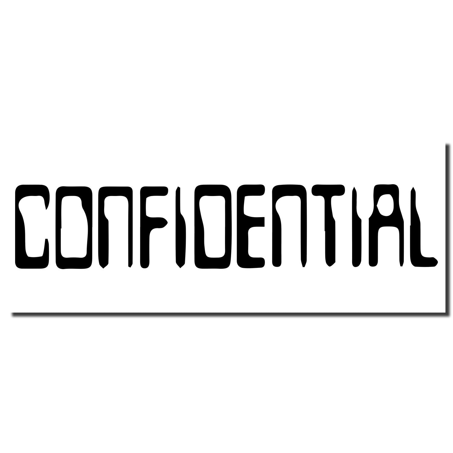ConfronThill logo in bold black gothic lettering on white background, for branding and apparel