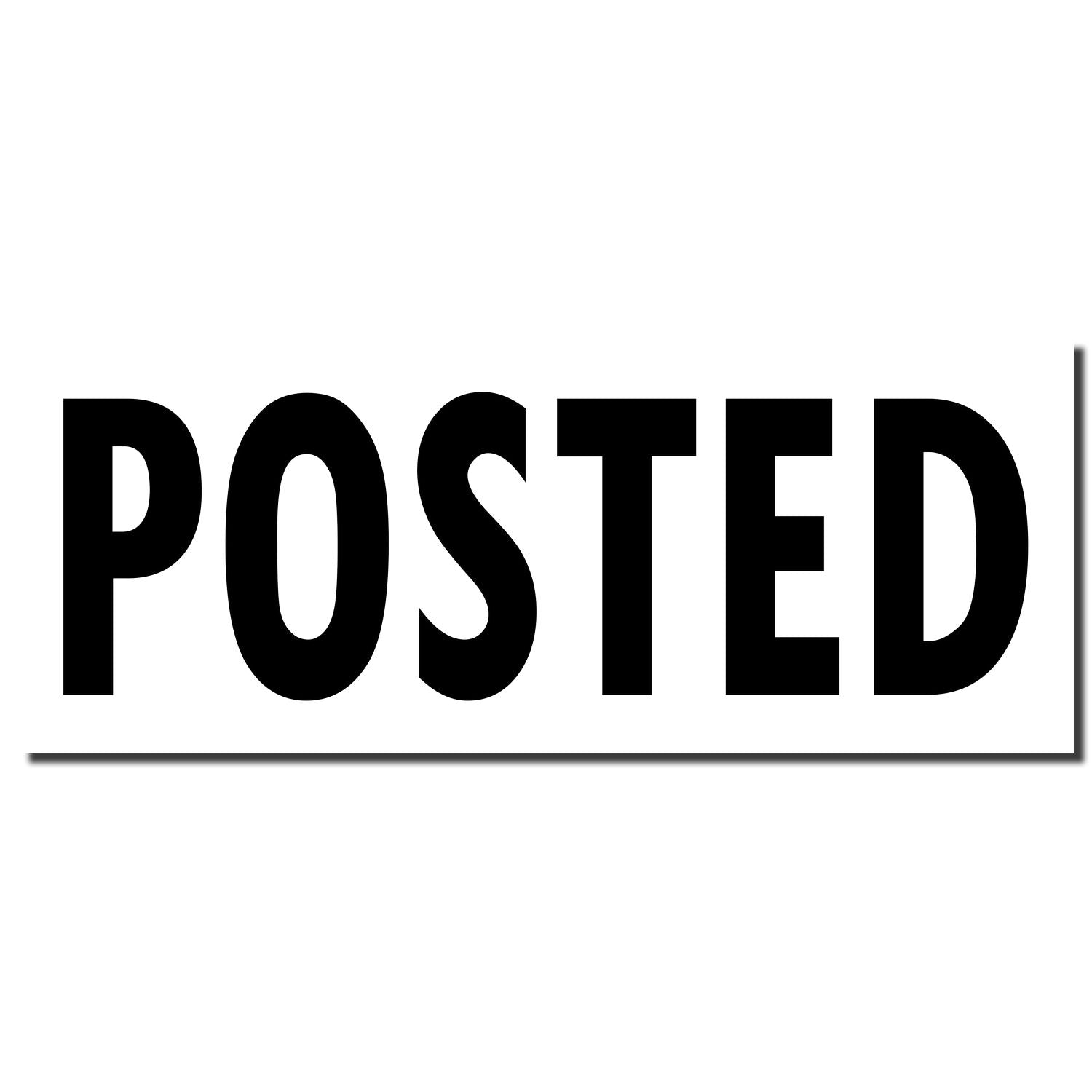 POSTED wordmark in bold black letters on a white background, indicating completed publication or status