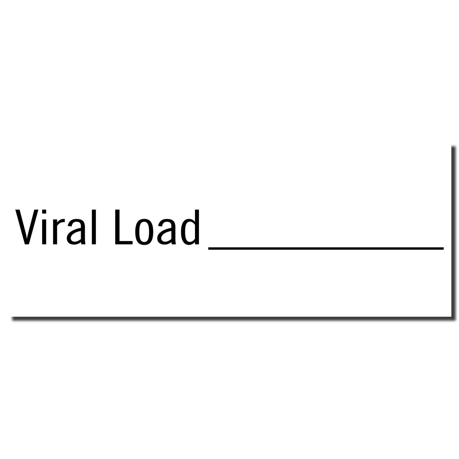 Viral load indicator graphic showing a measuring line for viral replication levels in medical testing reports