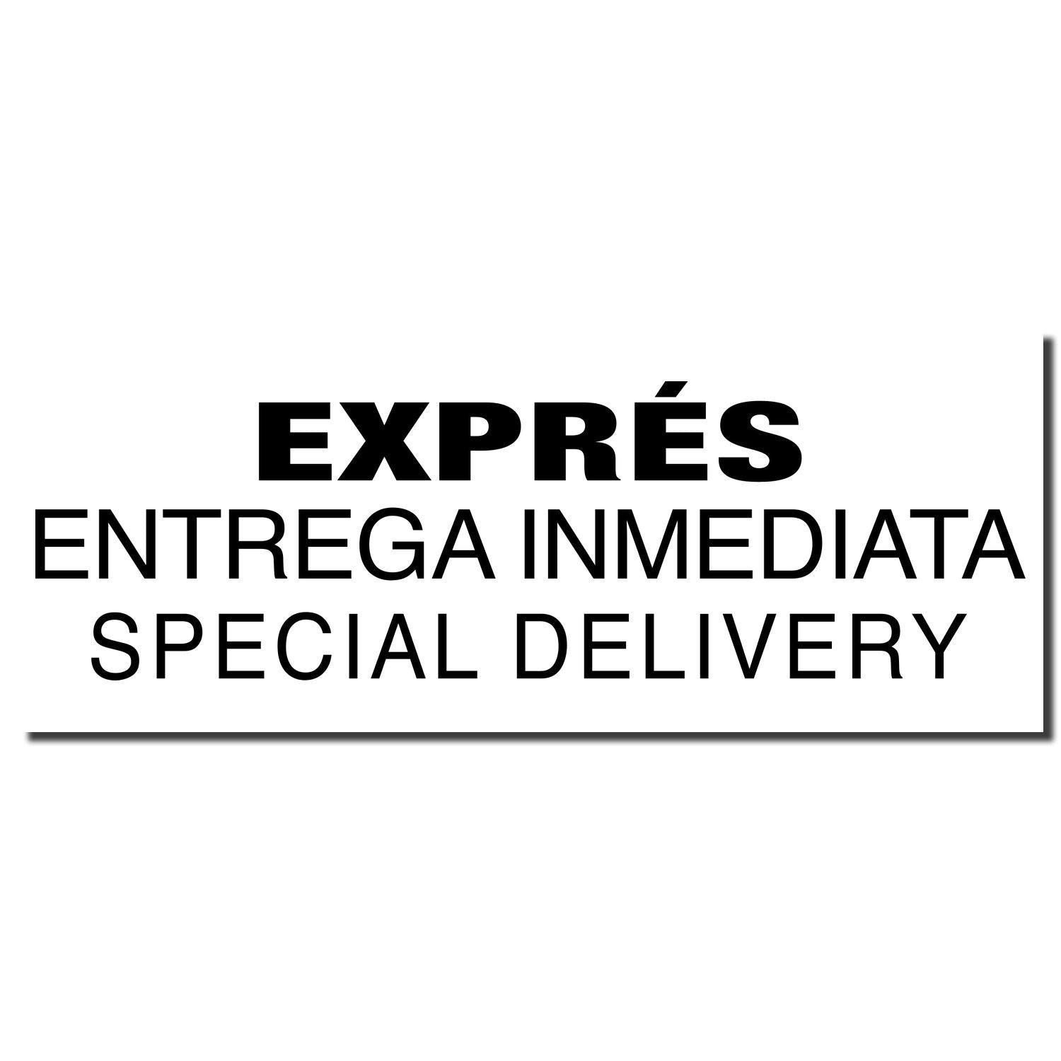 Logo Exprs para entrega inmediata y special delivery: servicio de mensajera y envos urgentes.