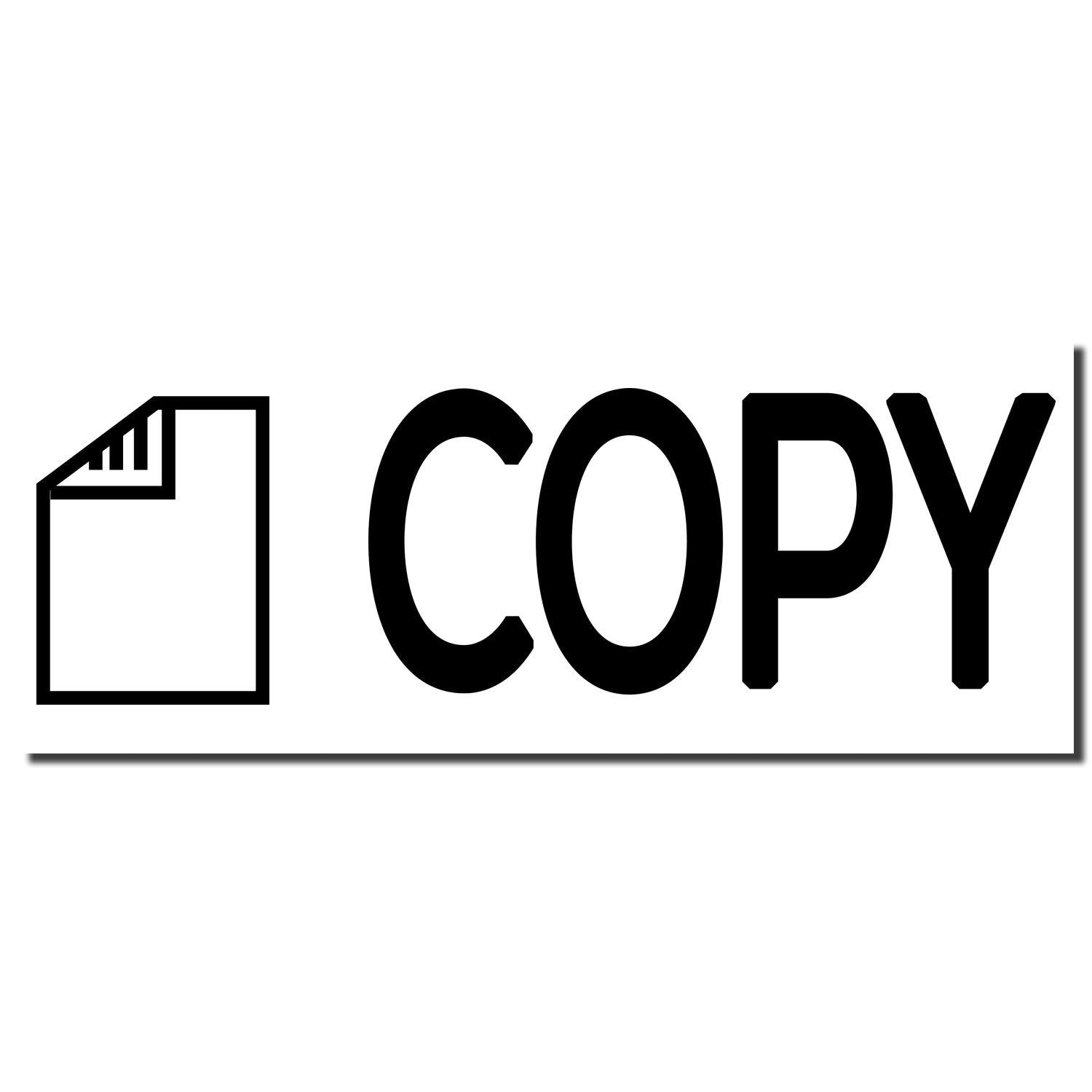 Copy icon with document symbol and bold COPY text, indicating printing or duplication instructions.