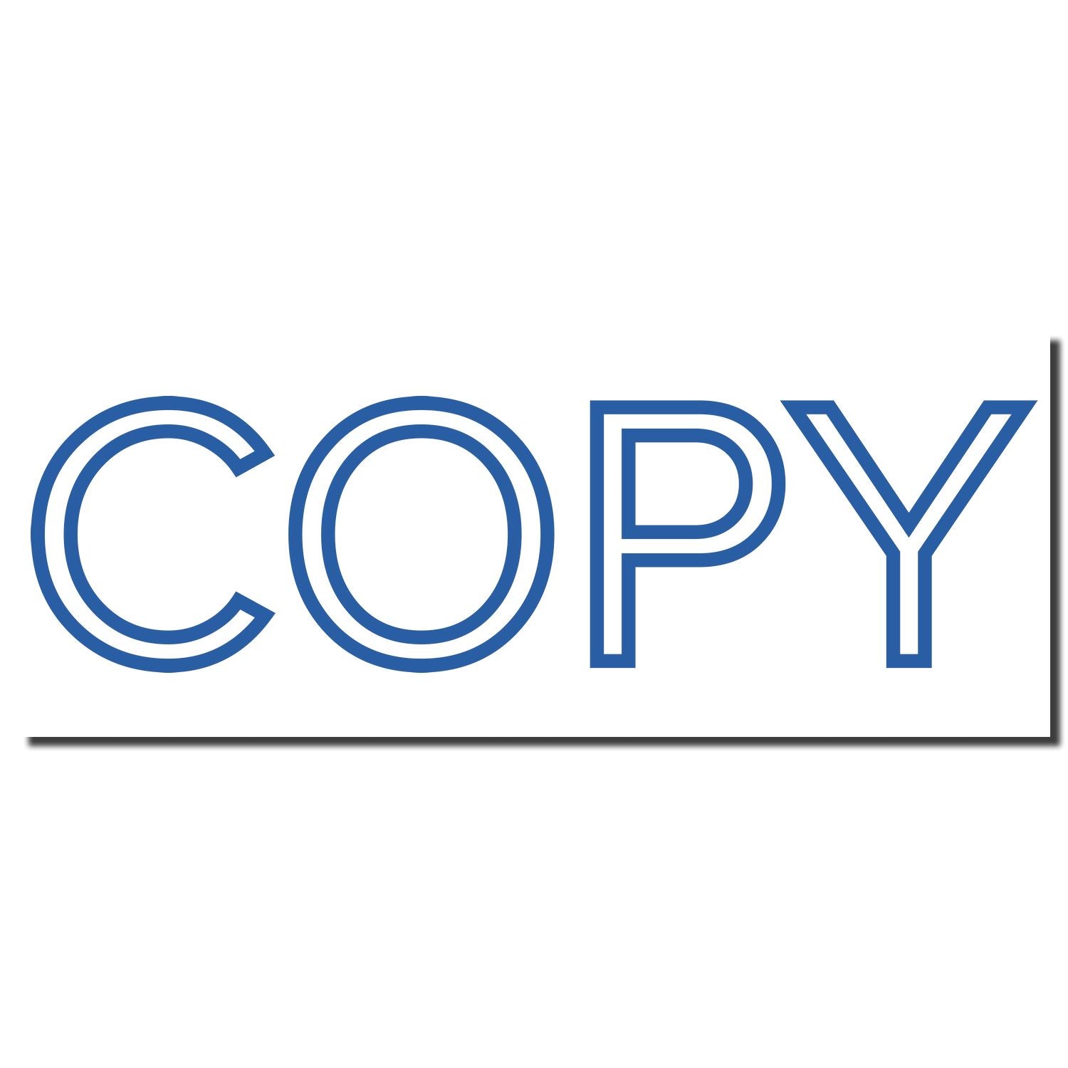 COPY logo in blue letters on white background, representing copy services and digital printing.