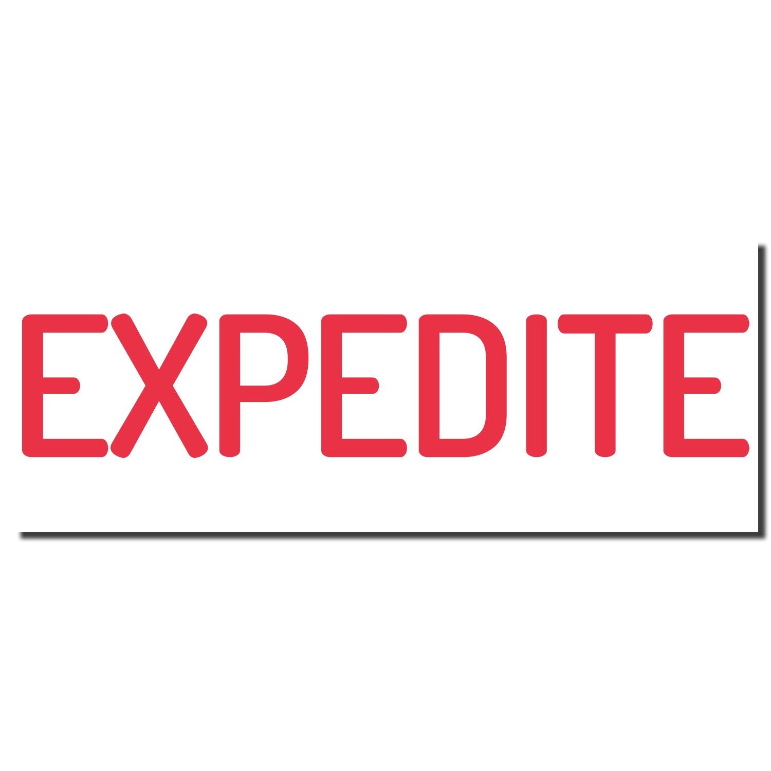 Enlarged Imprint for Expedite Xstamper Stamp