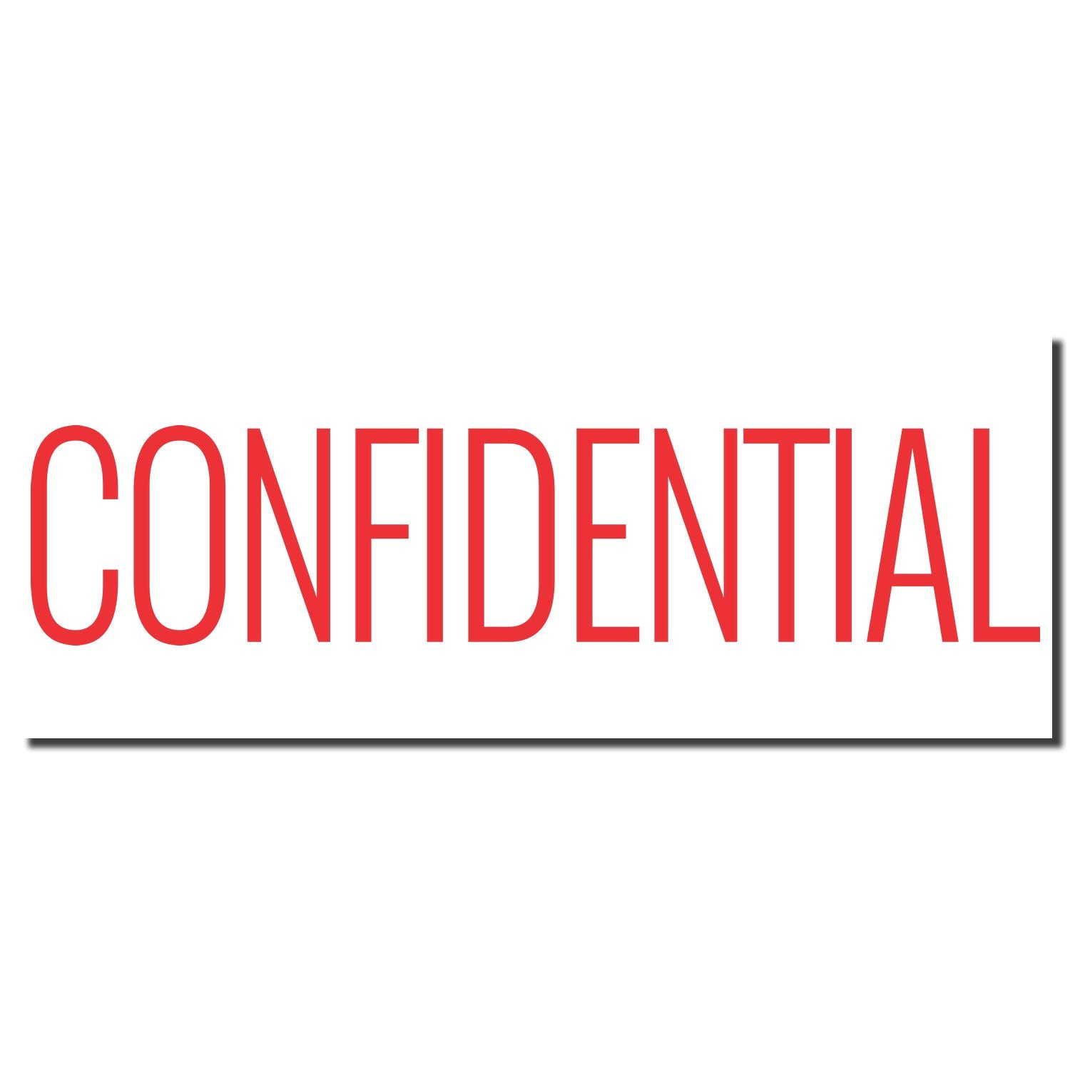 CONFIDENTIAL stamp in bold red lettering on white background, indicating restricted information for compliance and privacyinternal use only.