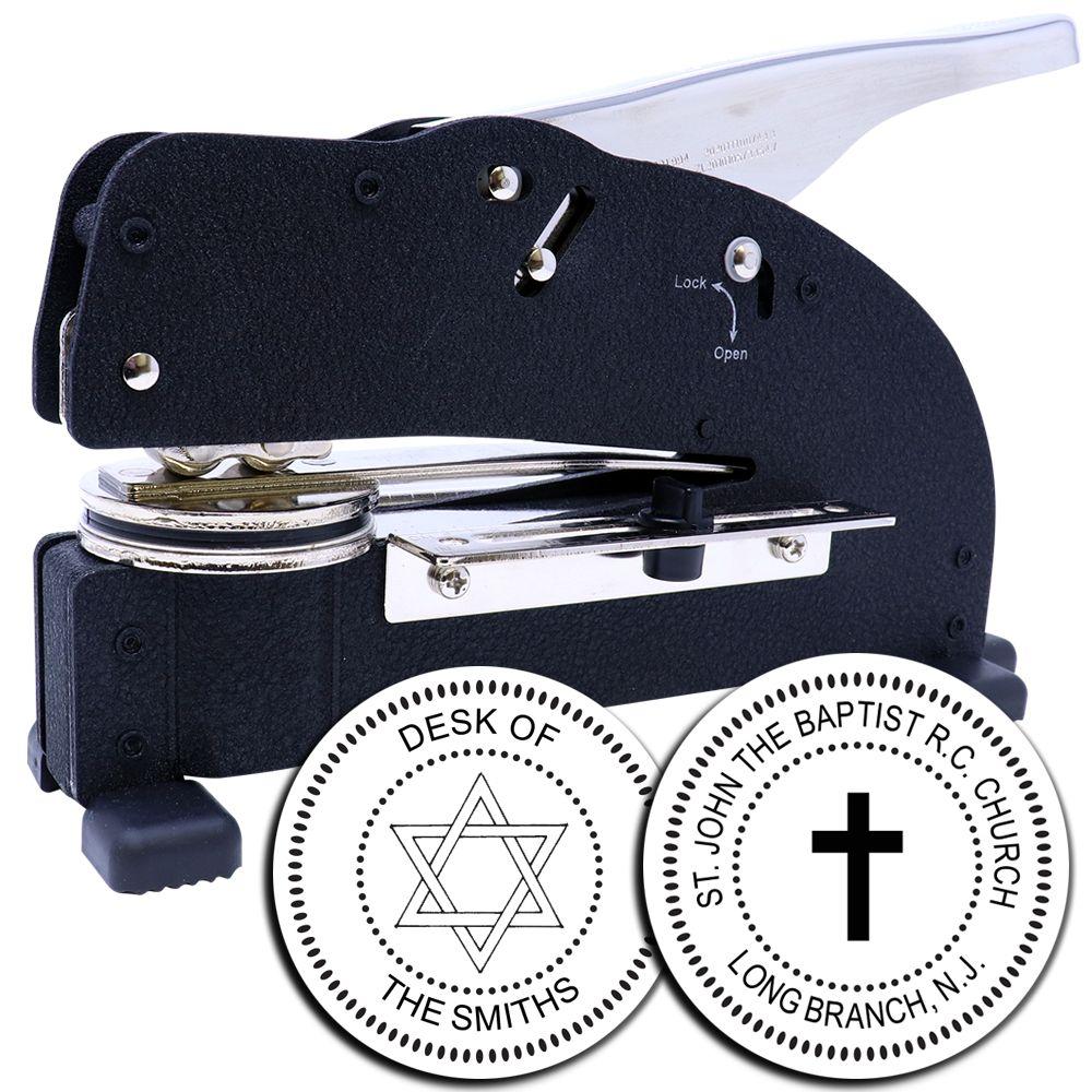 Extended Long Reach Desk Library Embosser Main Image