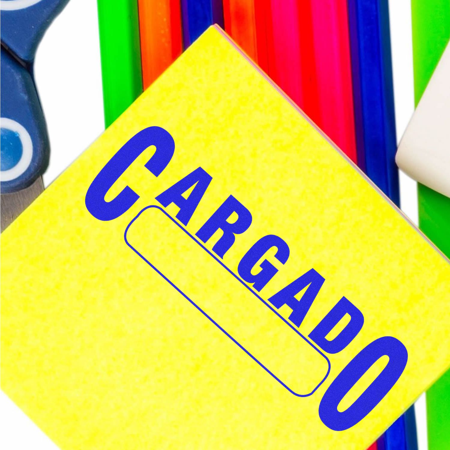 Yellow gaming sign with bold blue GAMING branding and illustrated arrow motif, promoting arcade or esports event registration.