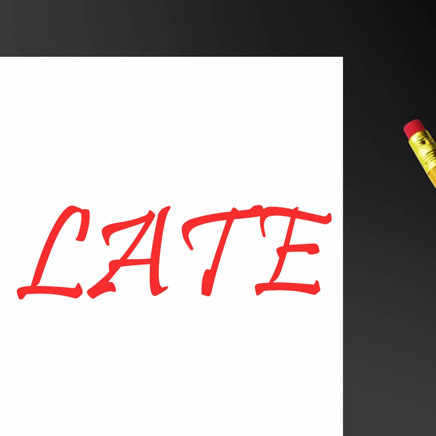 LATTE logo with red calligraphy letters on a white background, shown with a small test tube graphic on a dark backdrop.