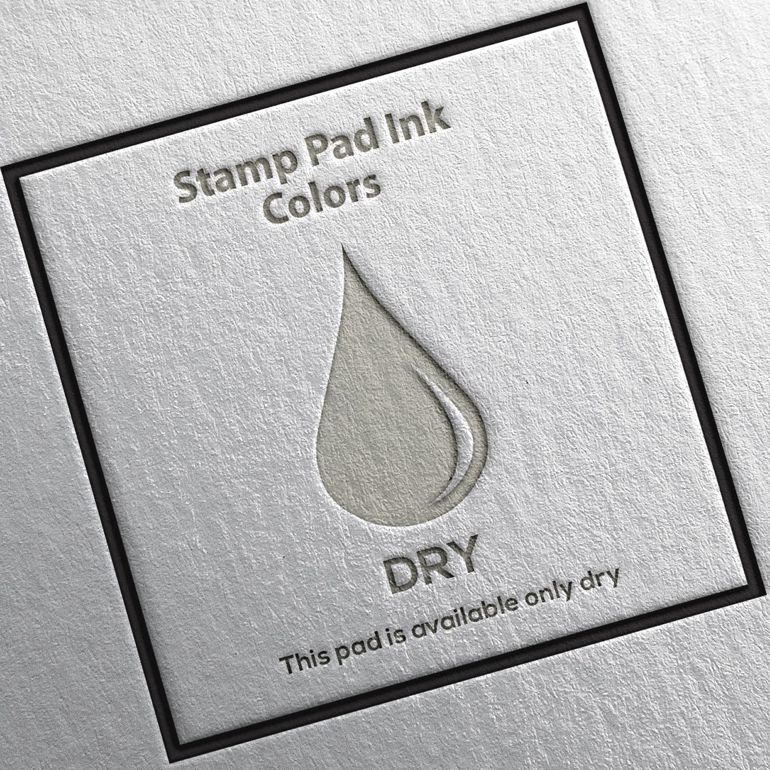 Dry Stamp Pad