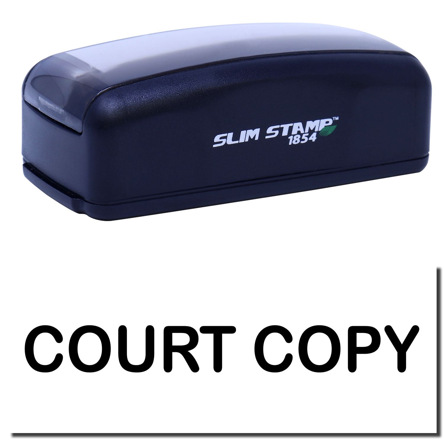 Large Pre Inked Court Copy Stamp