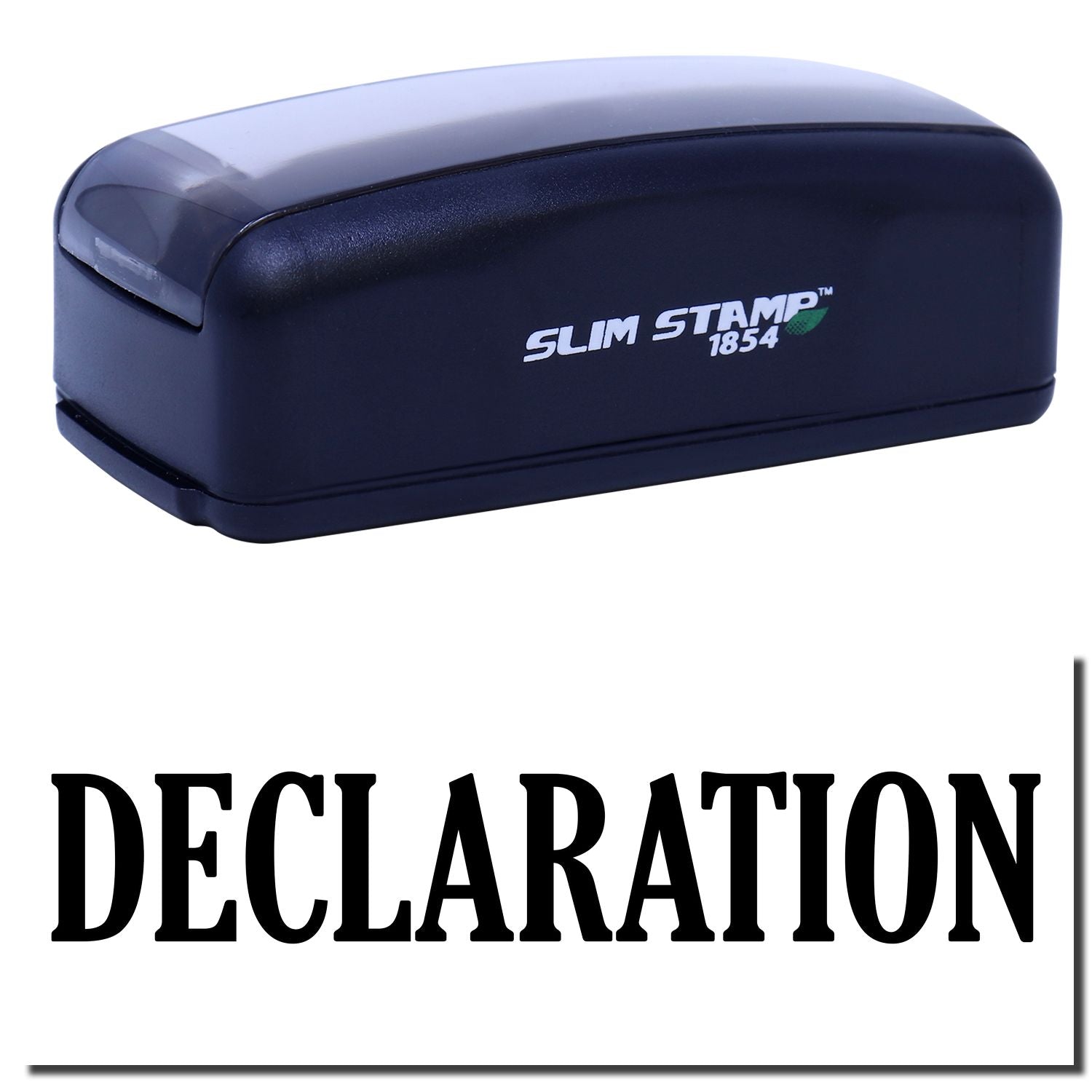Large Pre Inked Declaration Stamp