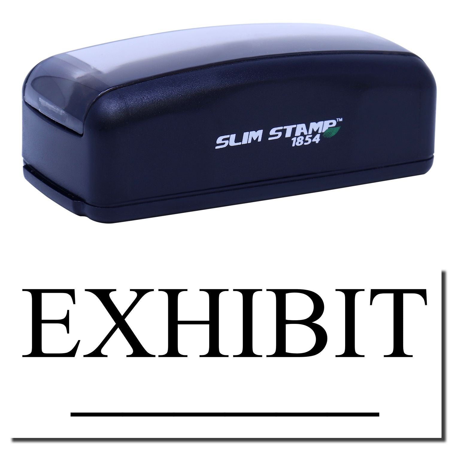 Large Pre Inked Exhibit Stamp
