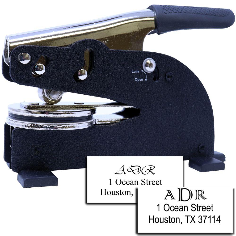 Long Reach Address-Monogram Combo Embosser Main Image