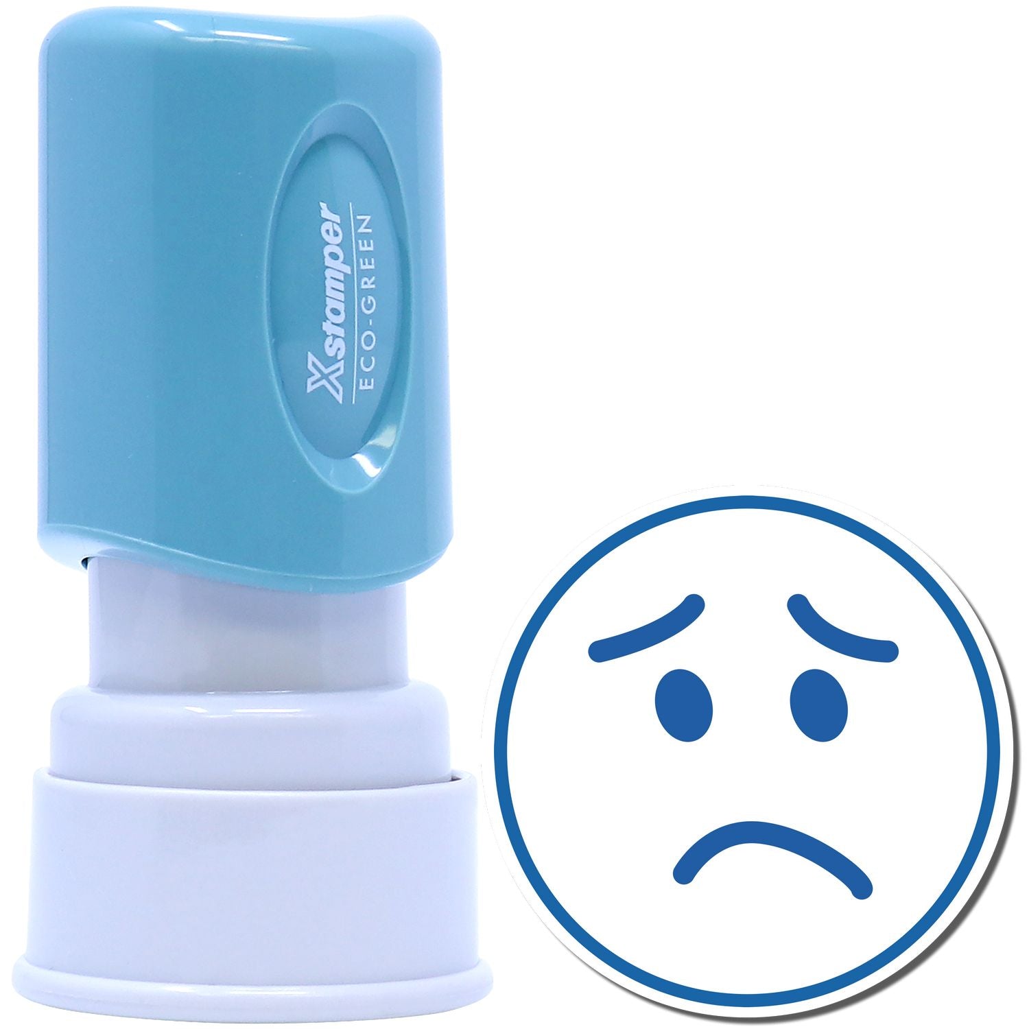 Frown Face Xstamper Stamp Main Image
